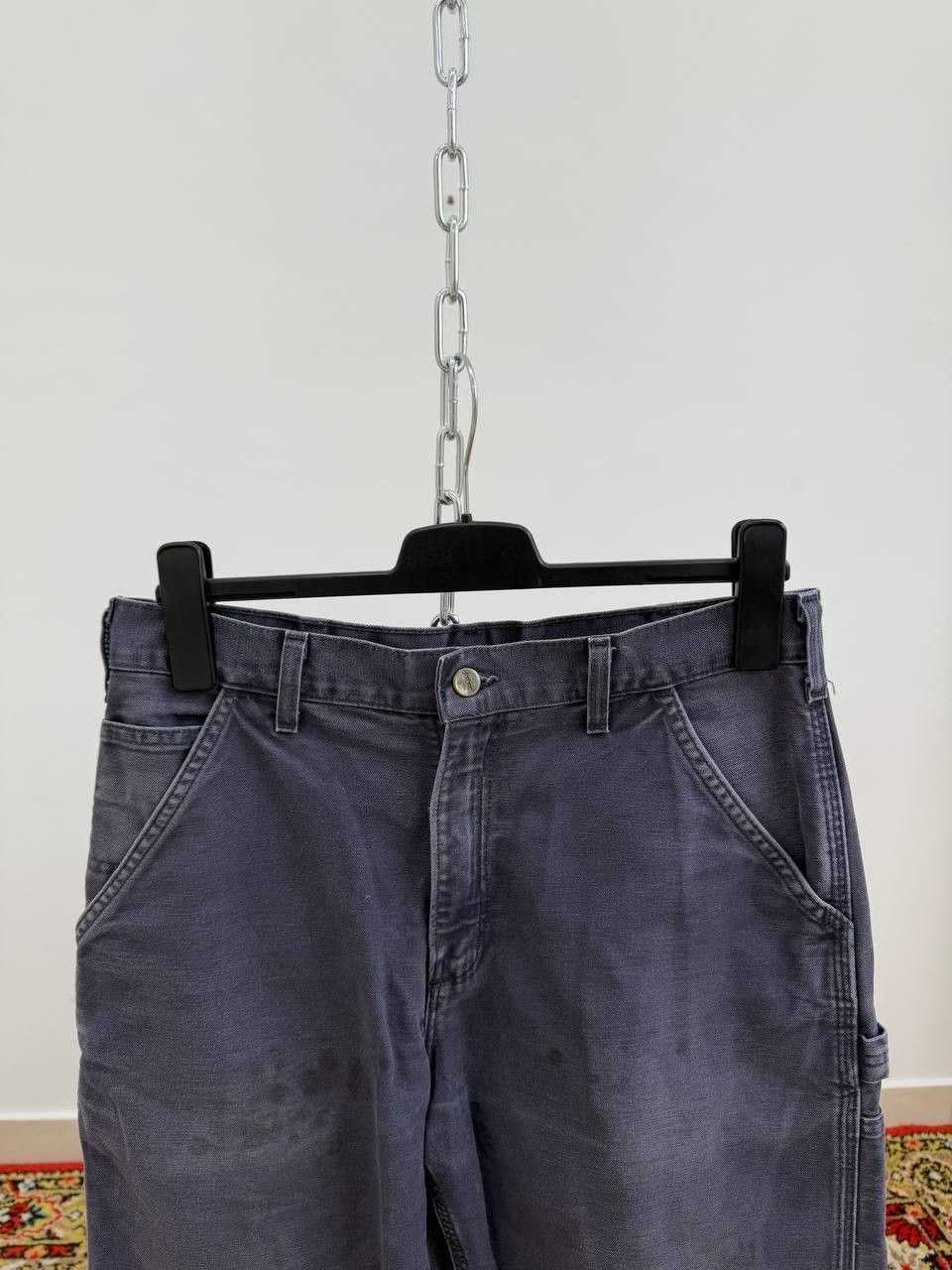 Carhartt Vintage Streetwear 90s Carhartt Double Knee Denim Pants Size US 32 / EU 48 - 11 Thumbnail