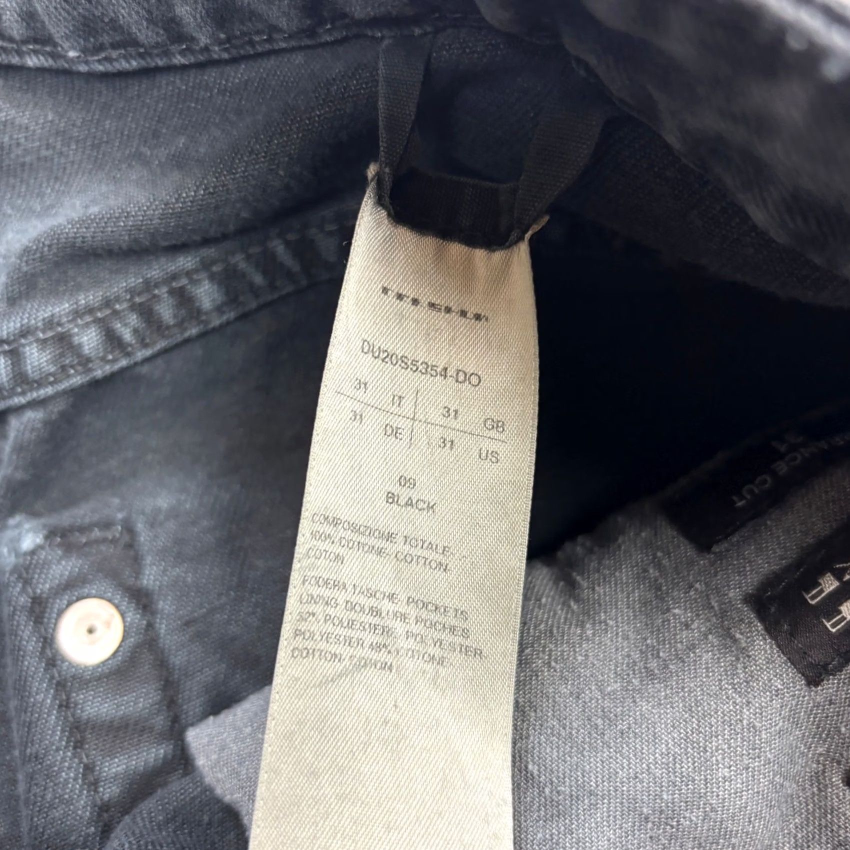 Rick Owens Rick Owens DRKSHDW Sombra Oscura Torrance Cut Jeans Mens 31x31 Straight Black XS? Size US 31 - 4 Thumbnail