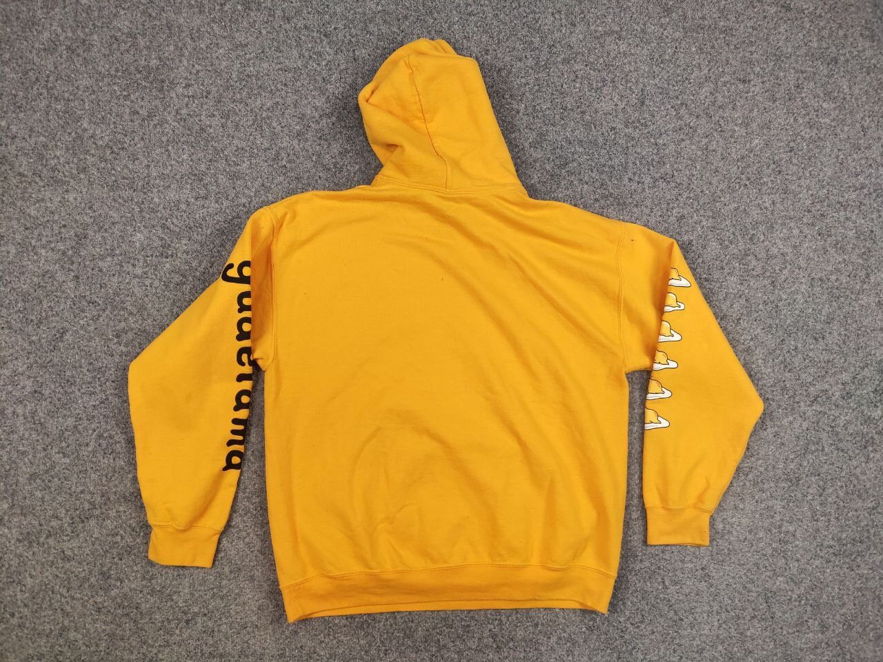 Japanese Brand Gudetama Japan Sanrio The Lazy Egg Yellow Hoodie Size US M / EU 48-50 / 2 - 16 Thumbnail