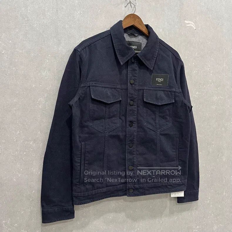 Other Fendi Chest Pocket Solid Color Single Breasted Cotton Blaz Size US M / EU 48-50 / 2 - 3 Thumbnail