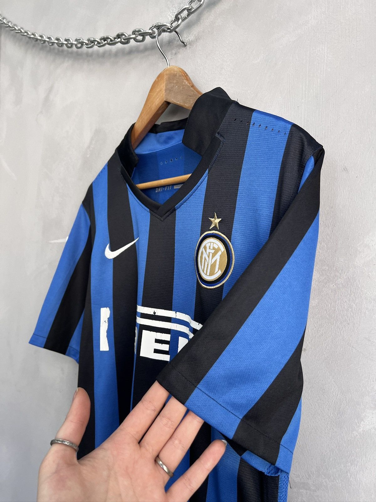 Nike Nike Fc Inter drill football jersey tupac shirt home kit Size US M / EU 48-50 / 2 - 4 Thumbnail