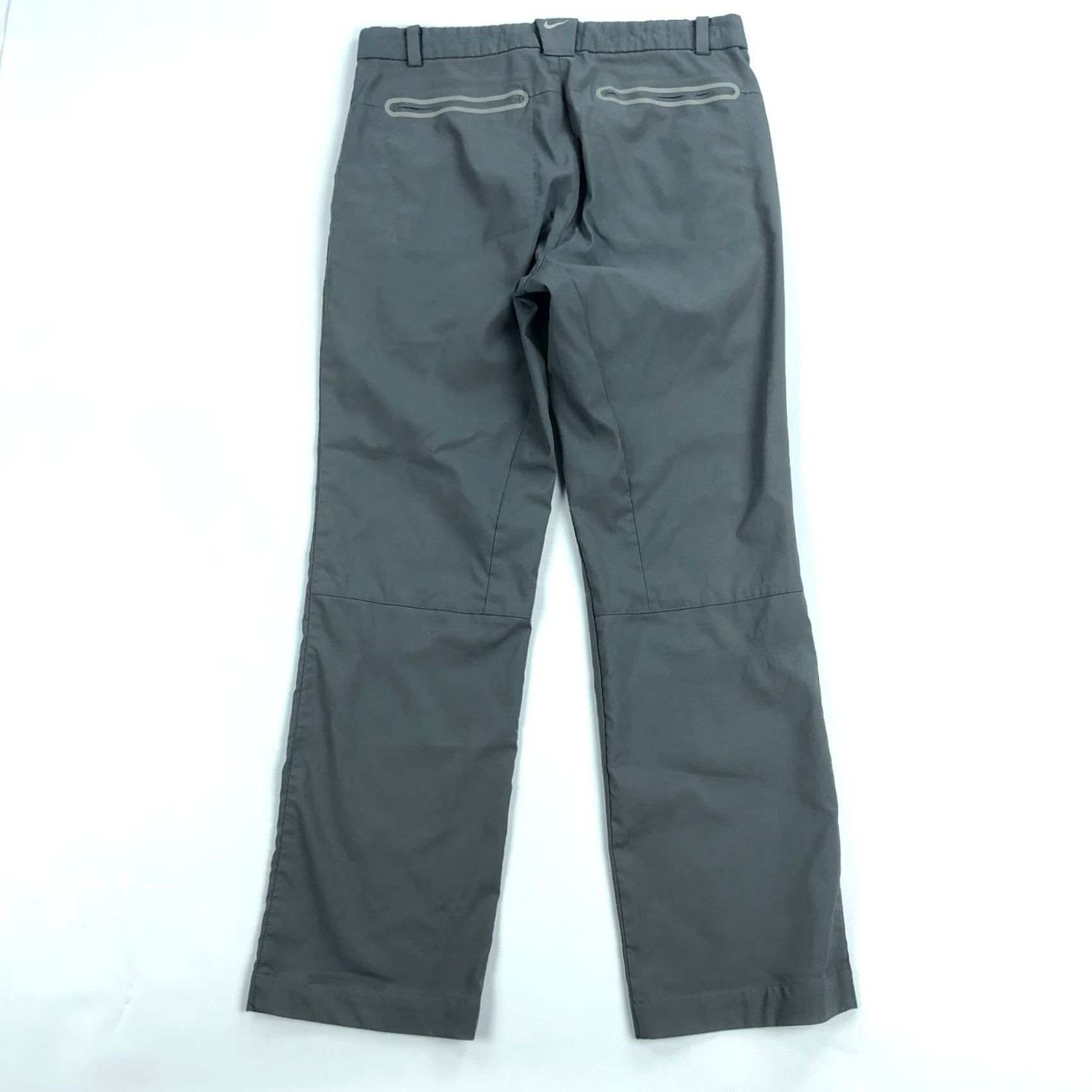 Nike Nike McIlroy Modern Tech Woven Golf Pants Mens 32x30 Gray Chino Straight Dep Women? Size US 32 / EU 48 - 3 Thumbnail