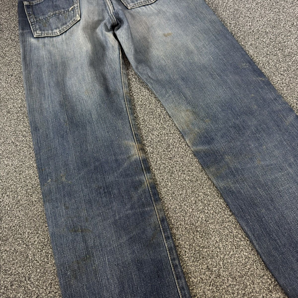 Kapital 🇯🇵 Vintage 90s Selvedge Edwin 505xx Distressed Denim Size US 28 / EU 44 - 10 Thumbnail
