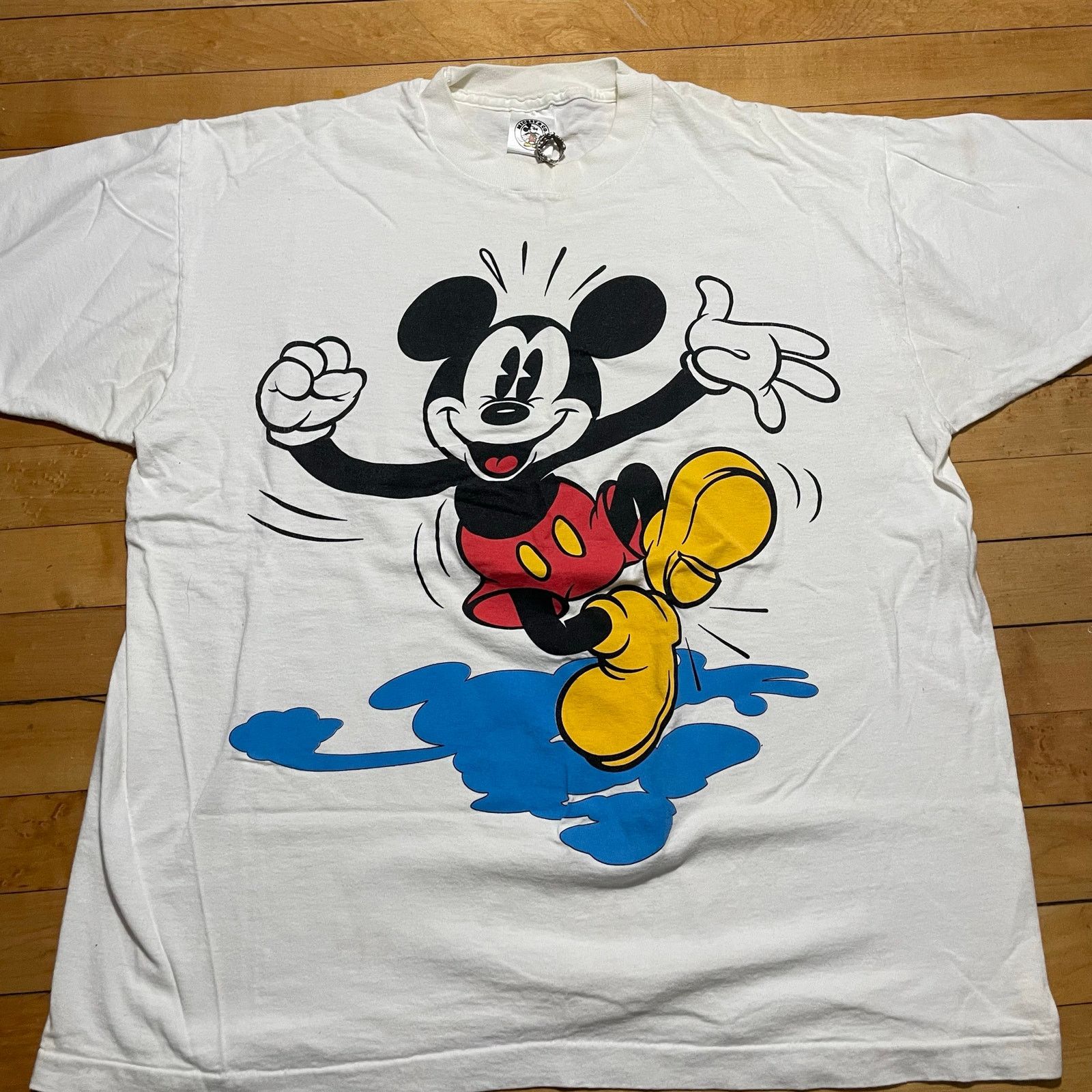 Mickey & Co. Mickey Mouse T Shirt Mens L Disney Mickey & Co Graphic 90s Size US L / EU 52-54 / 3 - 1 Thumbnail
