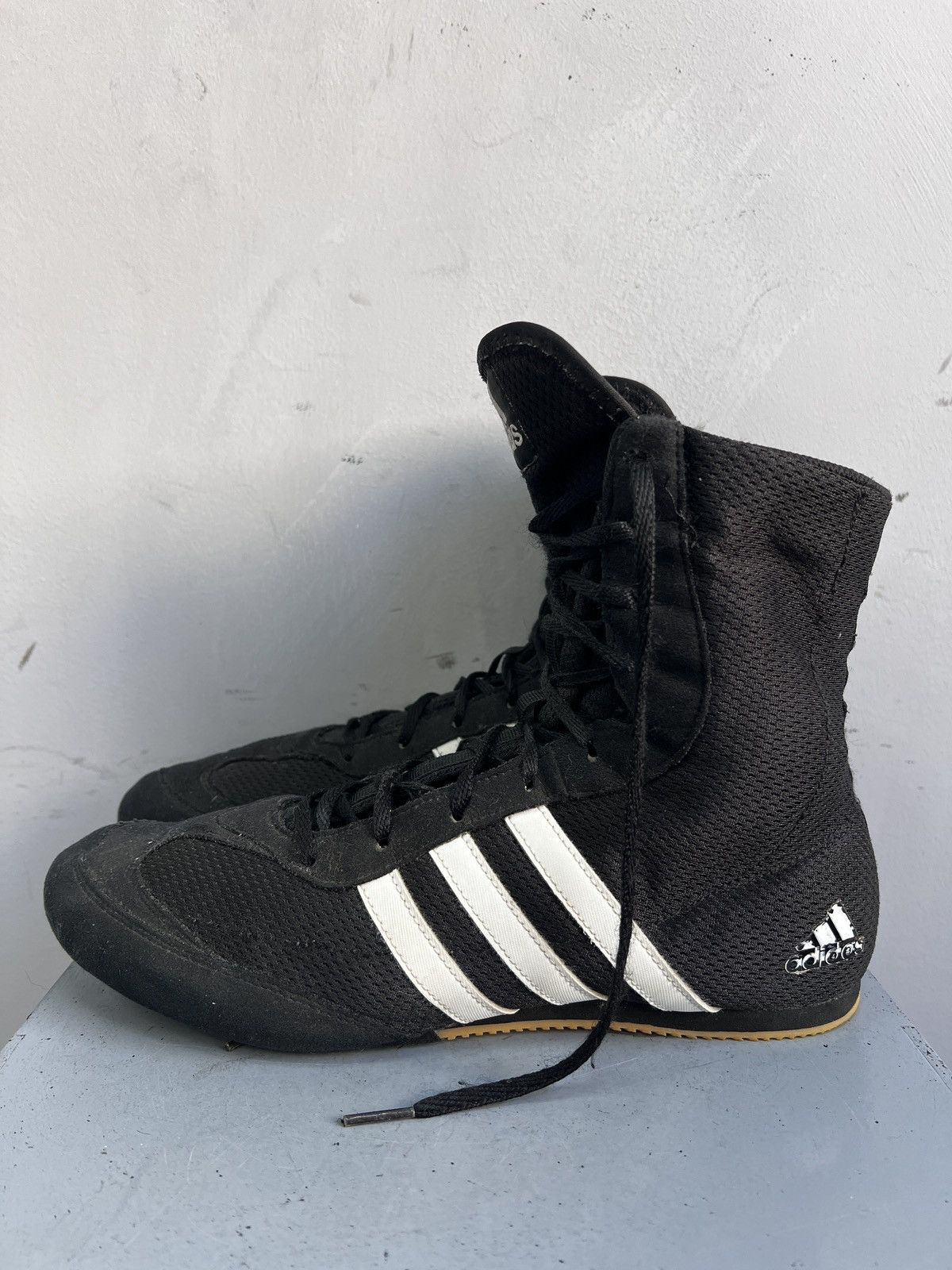 Adidas Adidas Y-3 moto boxing style fashion shoes sneakers Size US 10.5 / EU 43-44 - 3 Thumbnail