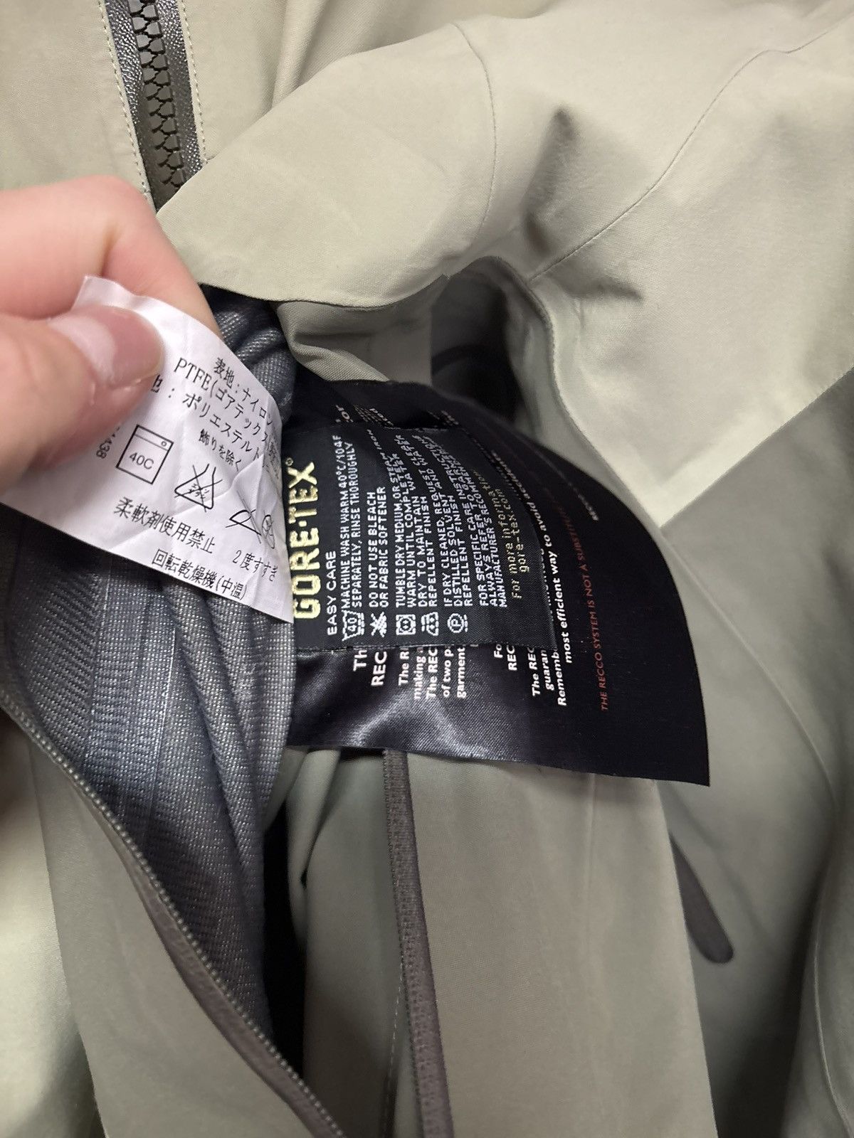 Arc'teryx Vintage Arcteryx Stingray Grail Gorpcore Two Tone Jacket Size US S / EU 44-46 / 1 - 11 Thumbnail