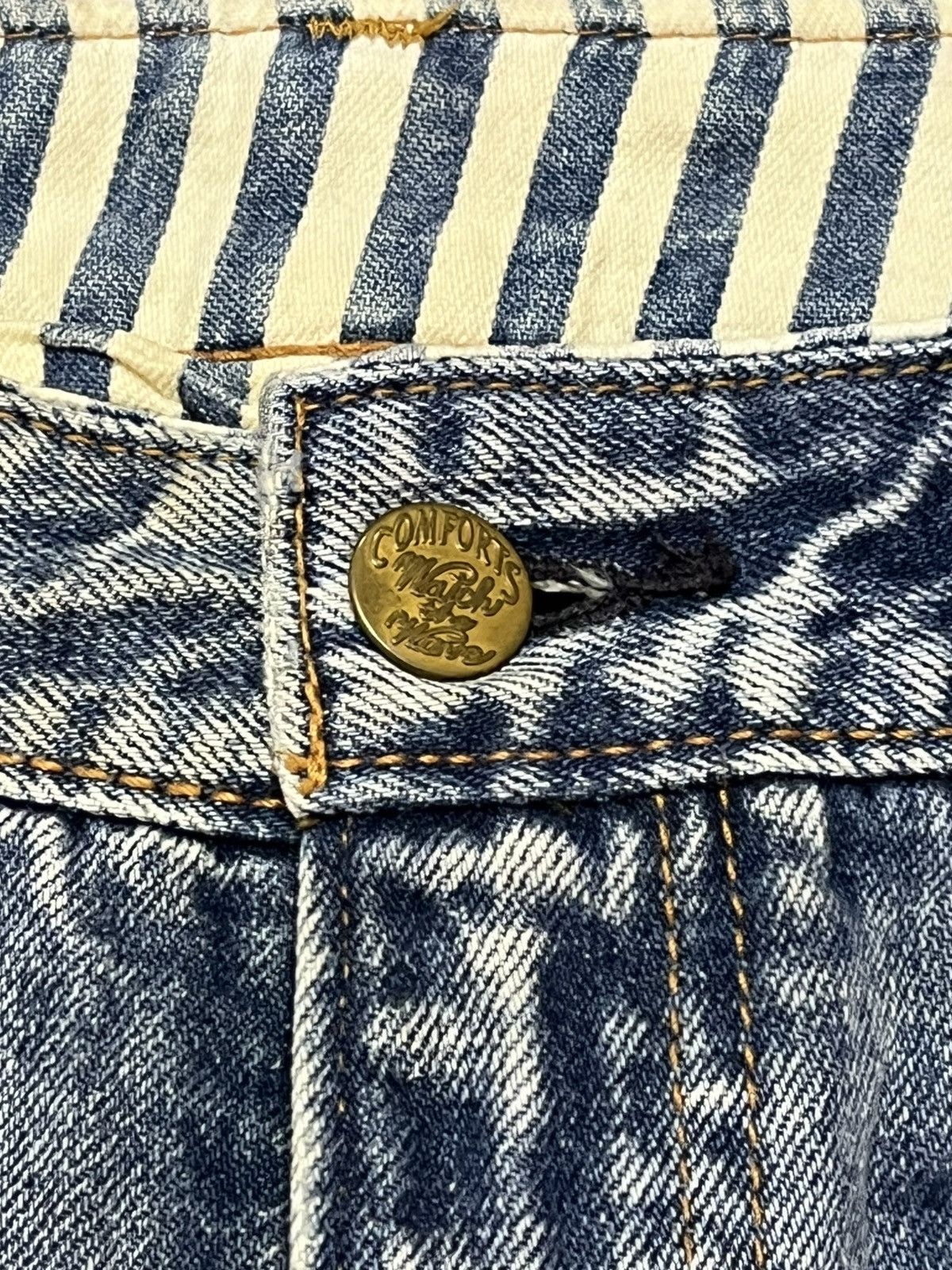 Kenzo Vintage RNA.inc Flare Faded Distressed Bush Pants Denim Size US 31 - 11 Thumbnail