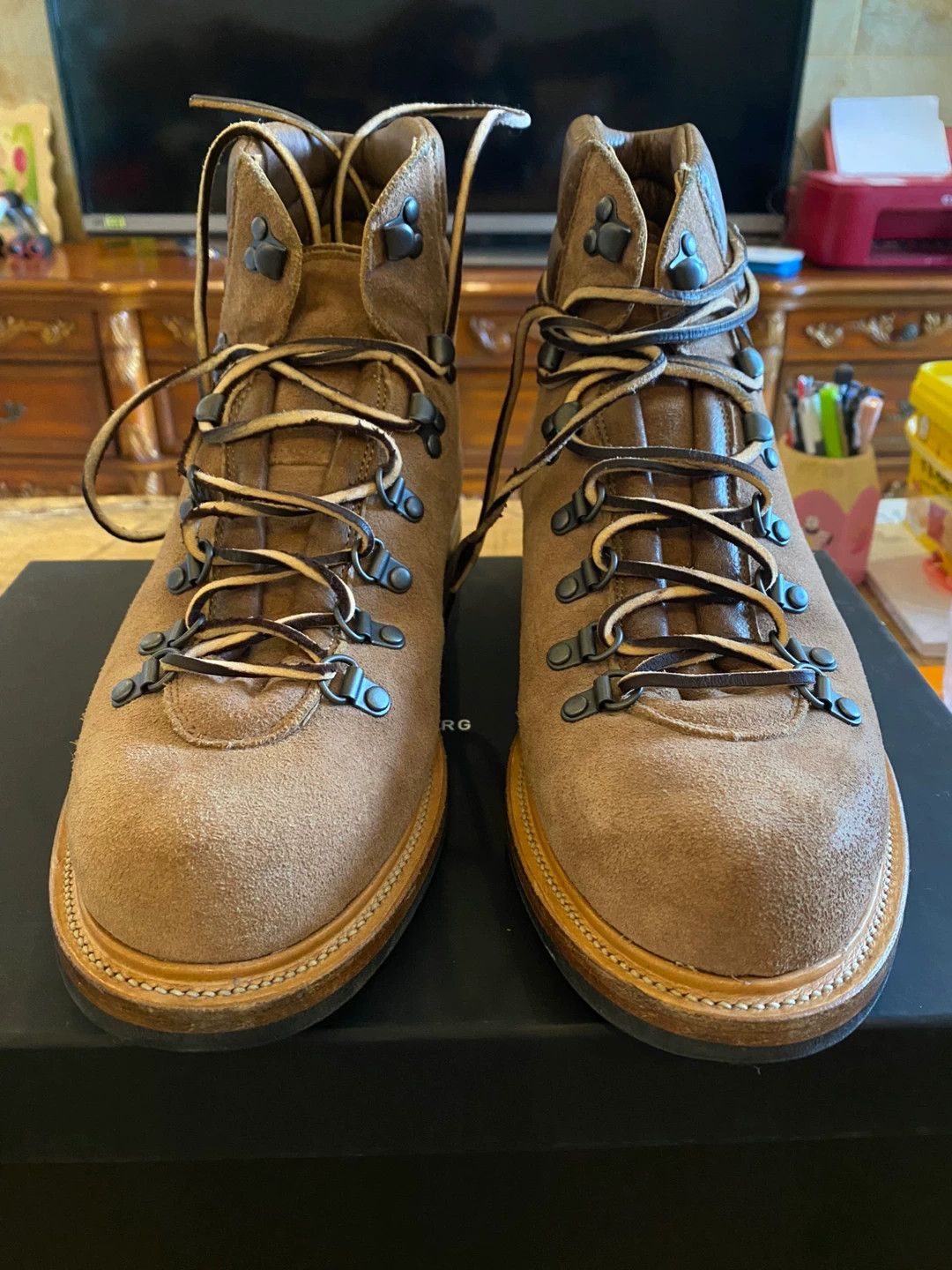 Viberg VIBERG Mountaineering Boots Near New 42 Box Dust Bag Size US 9 / EU 42 - 1 Thumbnail
