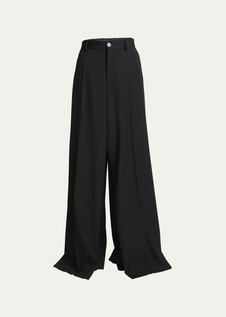 Balenciaga o1y0625 Casual Pant in Black Size 25" / US 0 / IT 36 - 1 Thumbnail