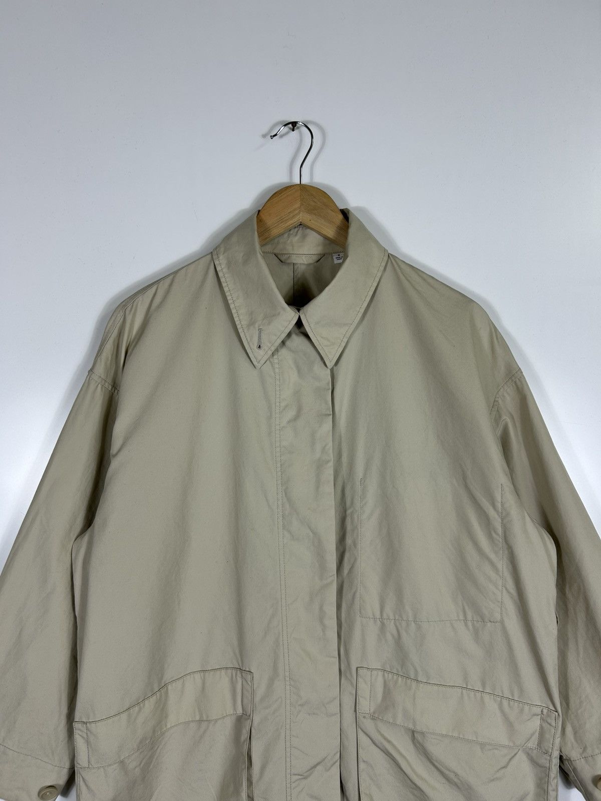 Christophe Lemaire 🔥Christophe Lemaire❌Uniqlo Button Long Coat Jacket Size US M / EU 48-50 / 2 - 4 Thumbnail