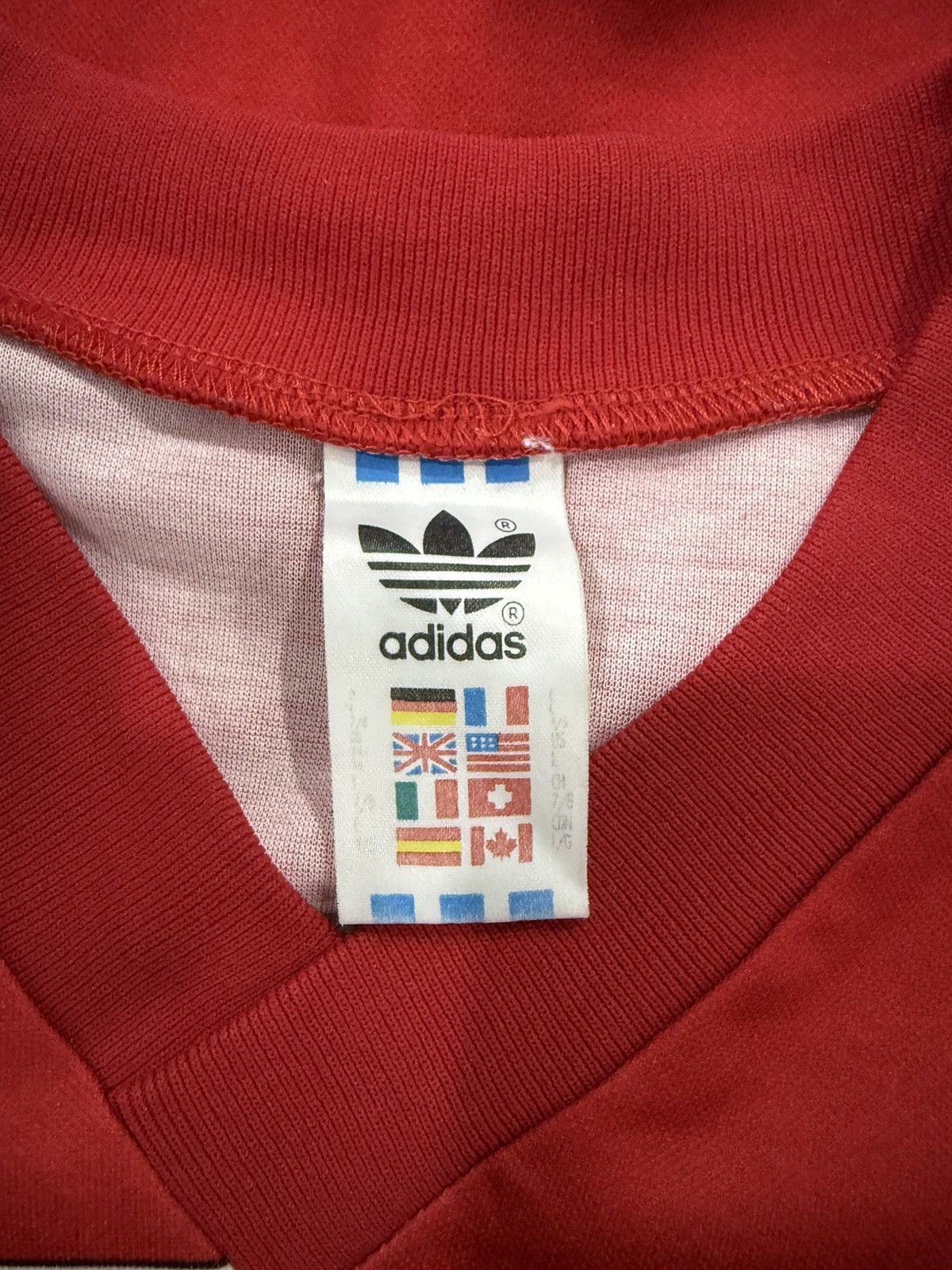 Adidas Vintage Adidas Karosseriebau Minninger jersey Size US L / EU 52-54 / 3 - 5 Thumbnail