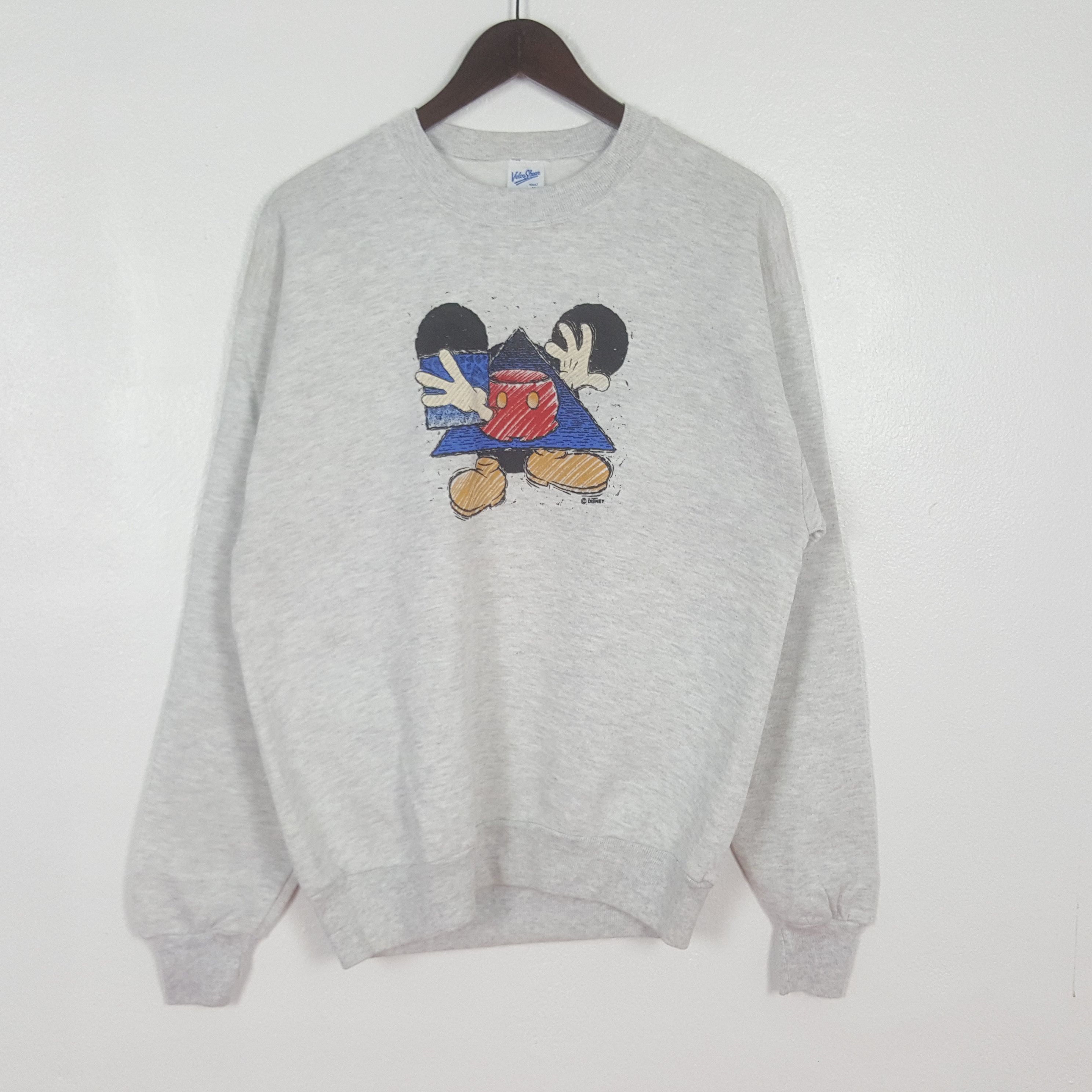 Disney Vintage Disney Mickey Mouse Sweatshirt C313N2 Size US M / EU 48-50 / 2 - 1 Thumbnail