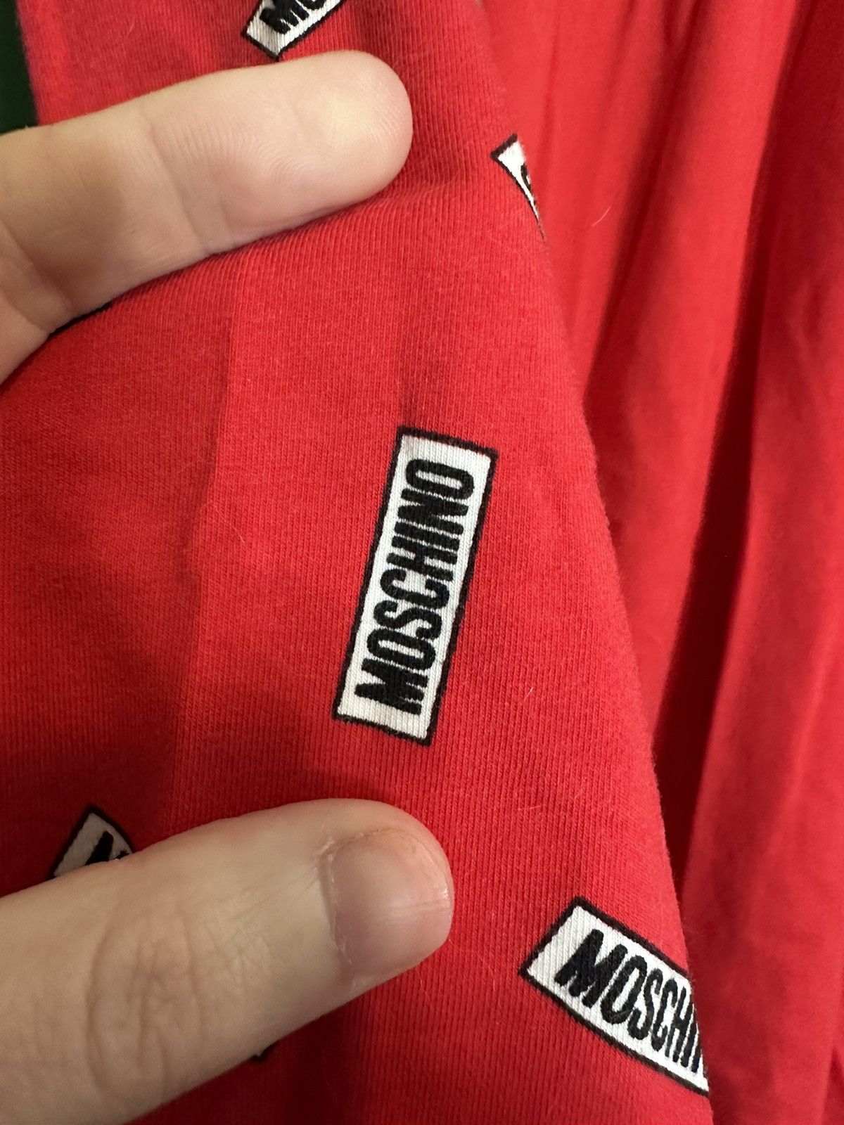 Moschino 2-piece logo pajamas / sleepwear set - top & bottoms Size US S / EU 44-46 / 1 - 5 Thumbnail