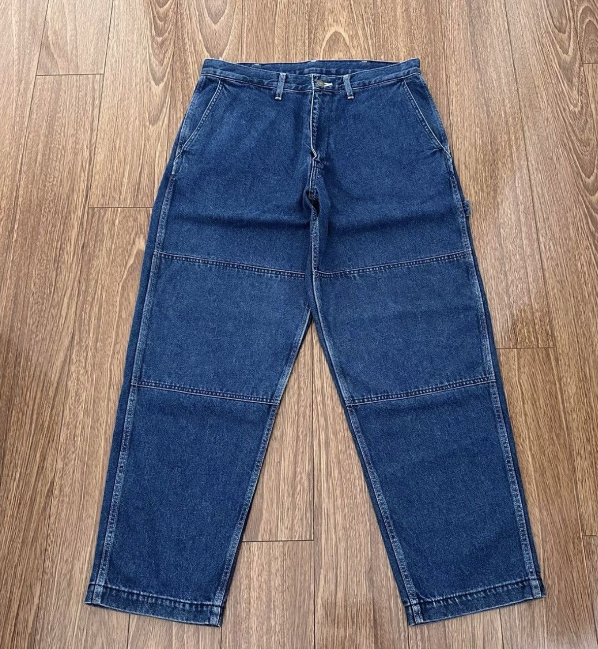 Descendant DESCENDANT DIY PAINTER TROUSERS - Denim Work Pants Size US 34 / EU 50 - 1 Thumbnail