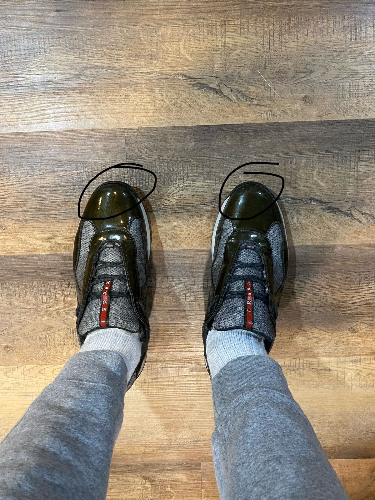 Prada Prada World Cup Low-Top Sneaker Size US 11 / EU 44 - 5 Thumbnail