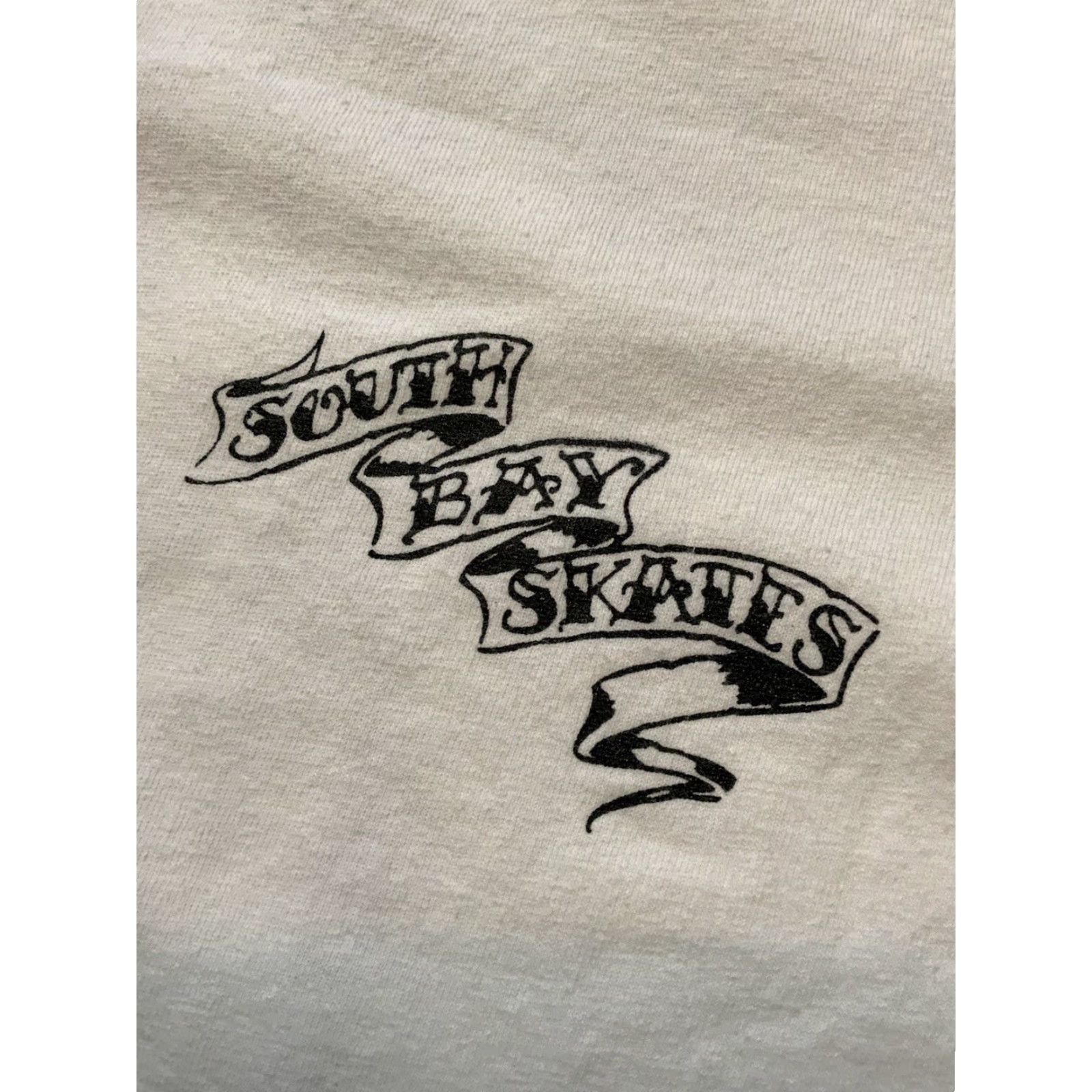 Vintage South Bay Skates Howard Hood Skateboarding White S/S Graphic Crew T-Shirt Sz. S Mens Crew Neck Hooded Graphic Shirt White S Size US S / EU 44-46 / 1 - 5 Thumbnail