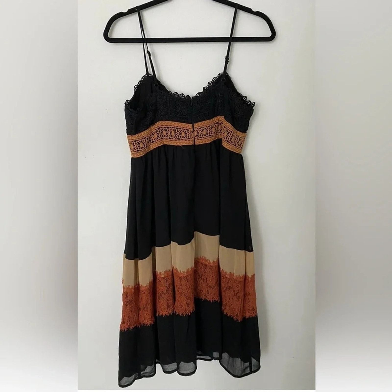 Anthropologie Anthropologie HD in Paris tiered spaghetti strap dress, XS Size XS / US 0-2 / IT 36-38 - 2 Thumbnail