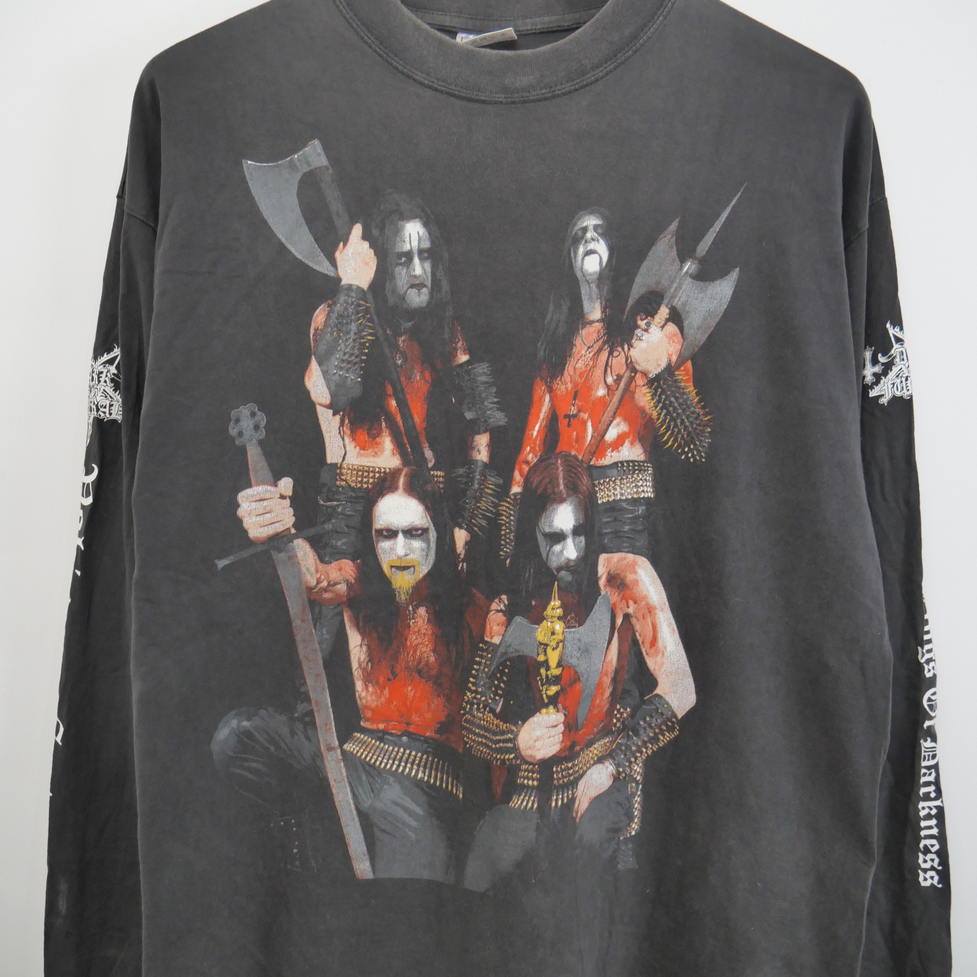 Other Vintage Dark Funeral 00s Shirt Size US XL / EU 56 / 4 - 5 Thumbnail