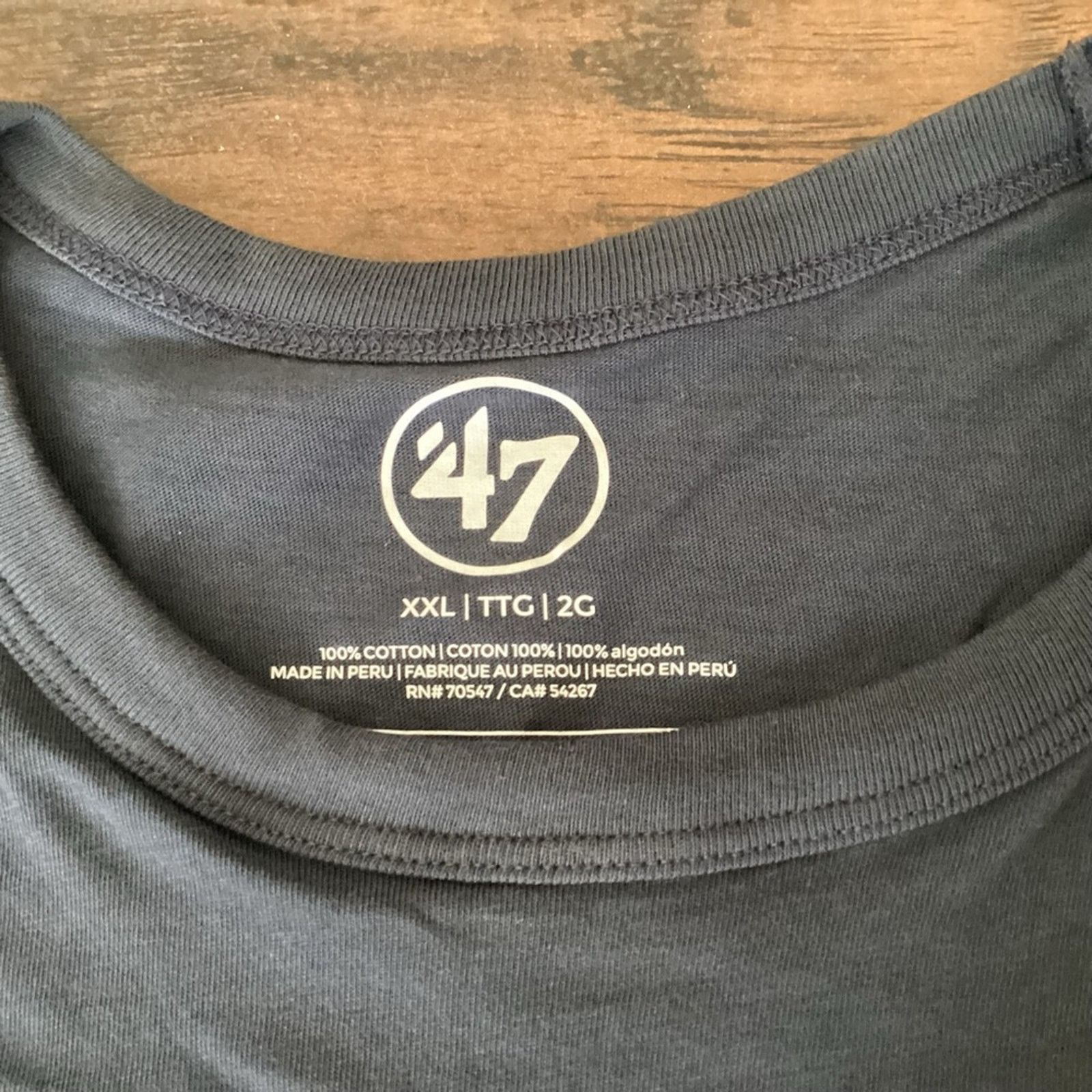 47 ’47 Men’s Houston Astros Franklin T-shirt Size US XXL / EU 58 / 5 - 3 Thumbnail