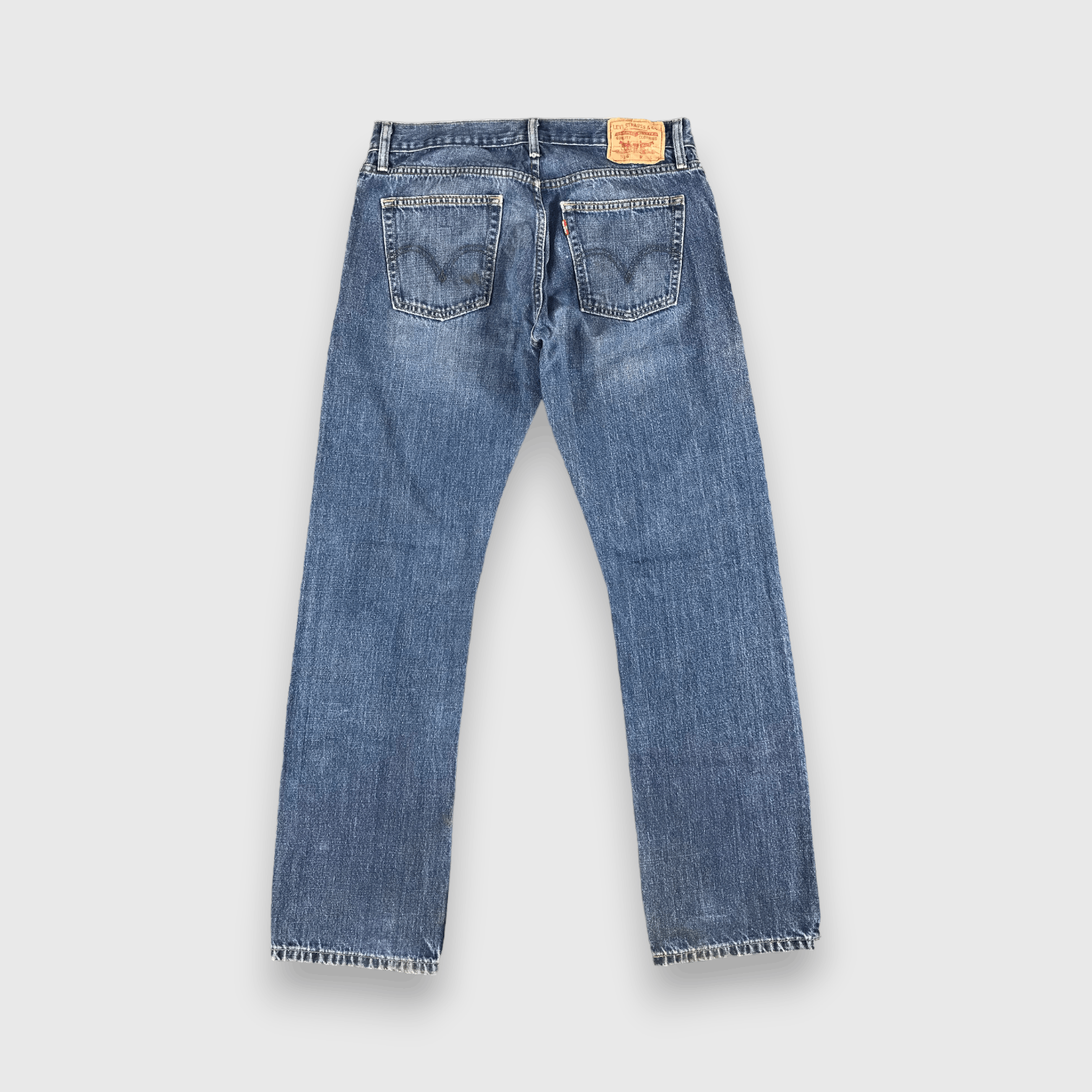 Levi's Vintage Blue Wash Levis 514 Jeans-J2123 Size US 34 / EU 50 - 2 Thumbnail