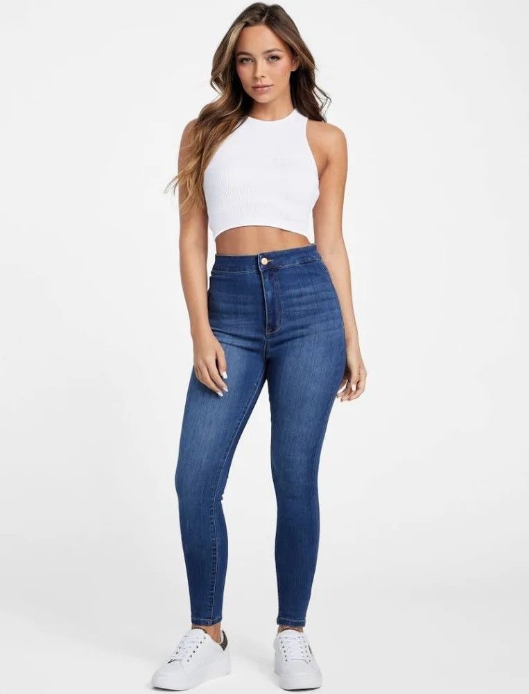 Guess GUESS Eco Nova Ultra High-Rise Curvy Jeans Size 27" / US 4 / IT 40 - 1 Thumbnail