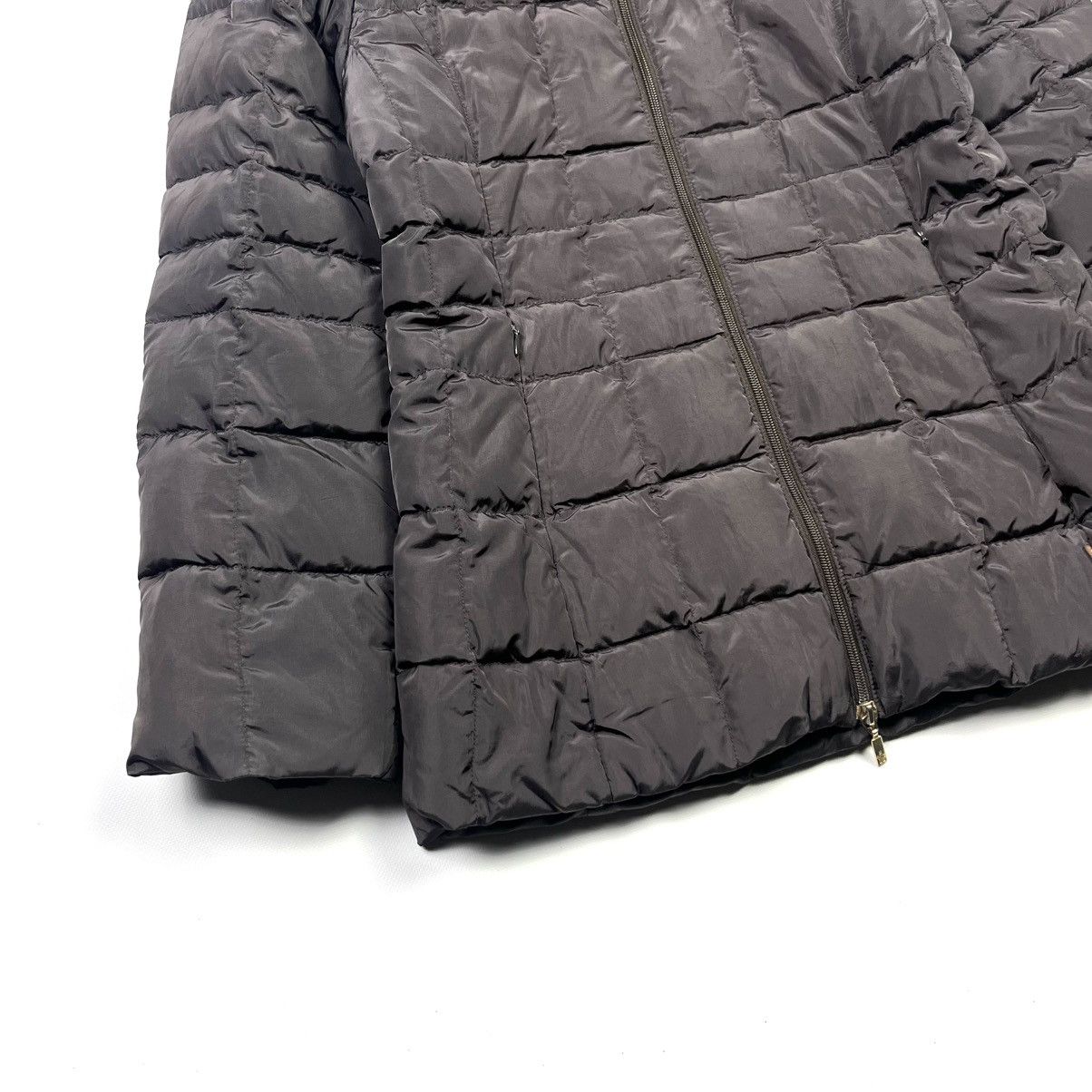 Moncler × Vintage Moncler Vintage Long Brown Jacket Luxury Streetwear Womens Size XS / US 0-2 / IT 36-38 - 2 Thumbnail