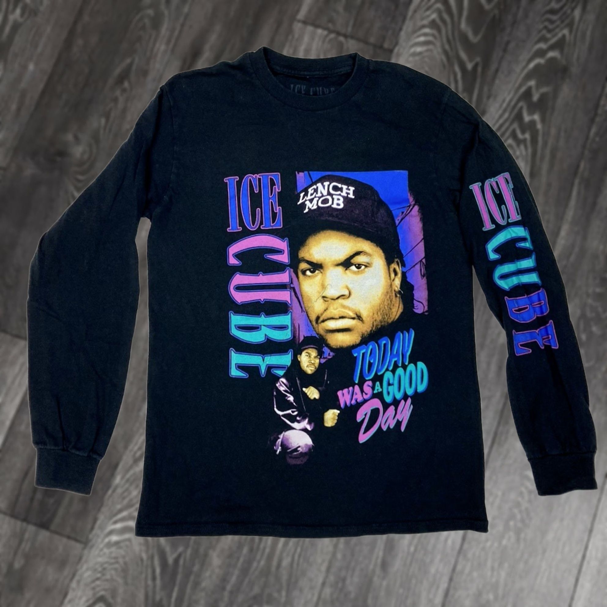 Vintage Ice Cube Today Was A Good Day Graphic T-shirt Women Small Long Sleeve Rap Music Size S / US 4 / IT 40 - 1 Thumbnail