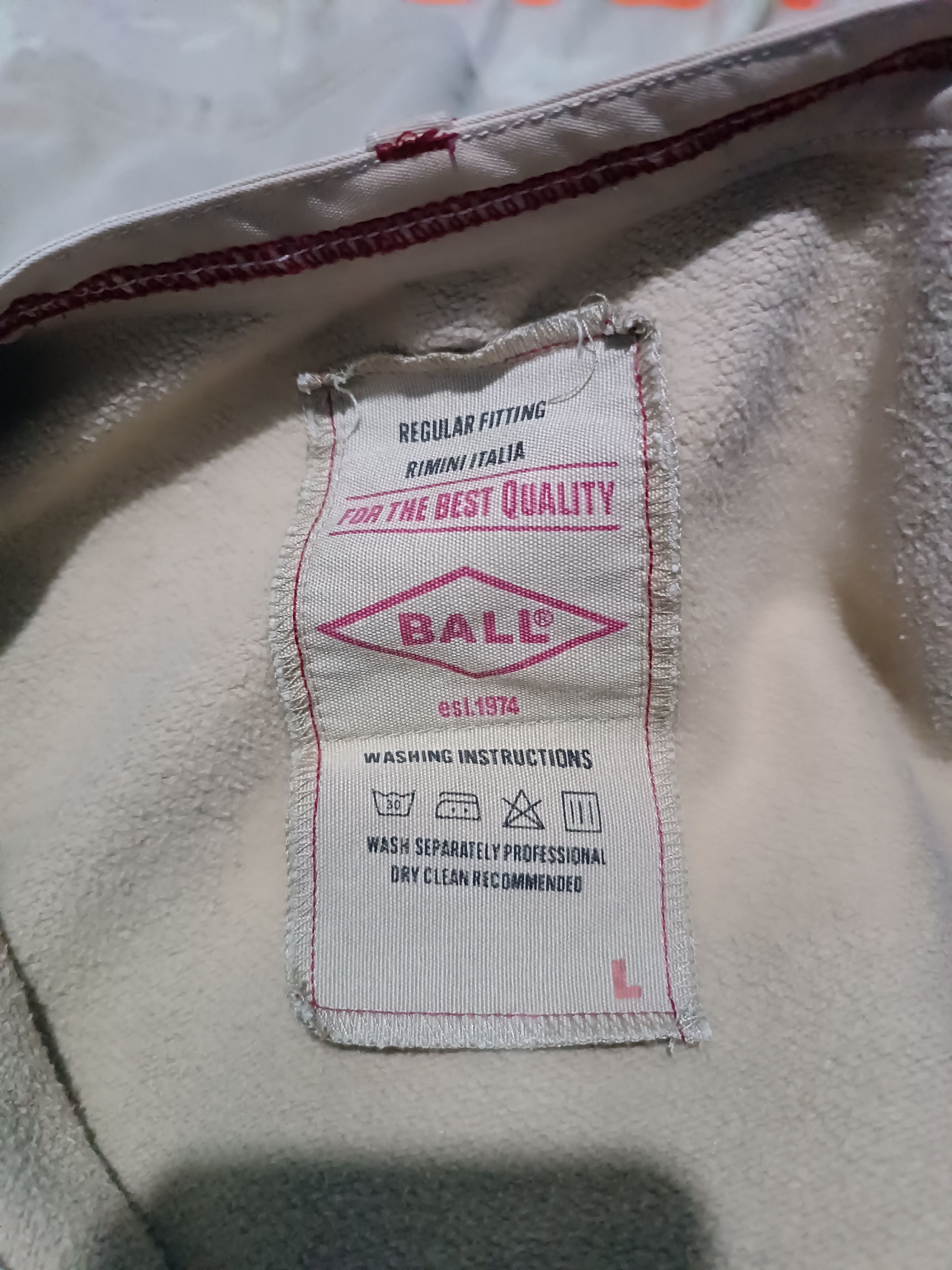 Japanese Brand Vintage Ball Sweater Fleece Biker Style Size US L / EU 52-54 / 3 - 10 Thumbnail