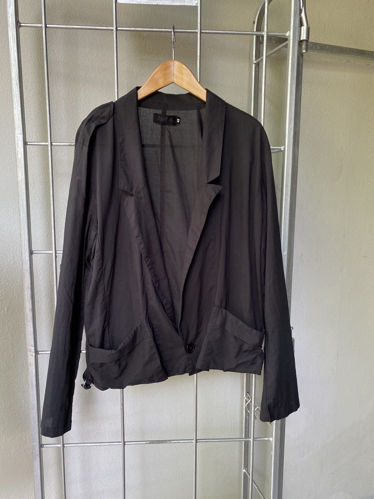 Designer × Japanese Brand And A. black jacket Size ONE SIZE - 12 Thumbnail