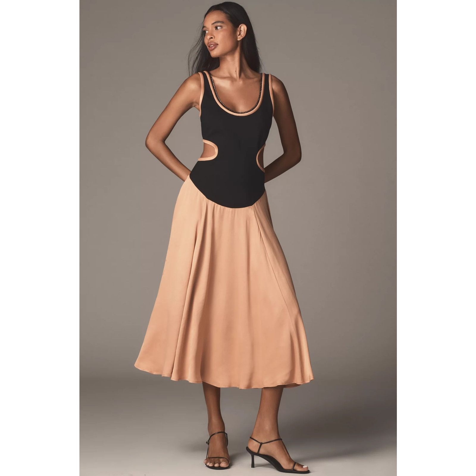 black slip dress mini Black Signature Slip Mini