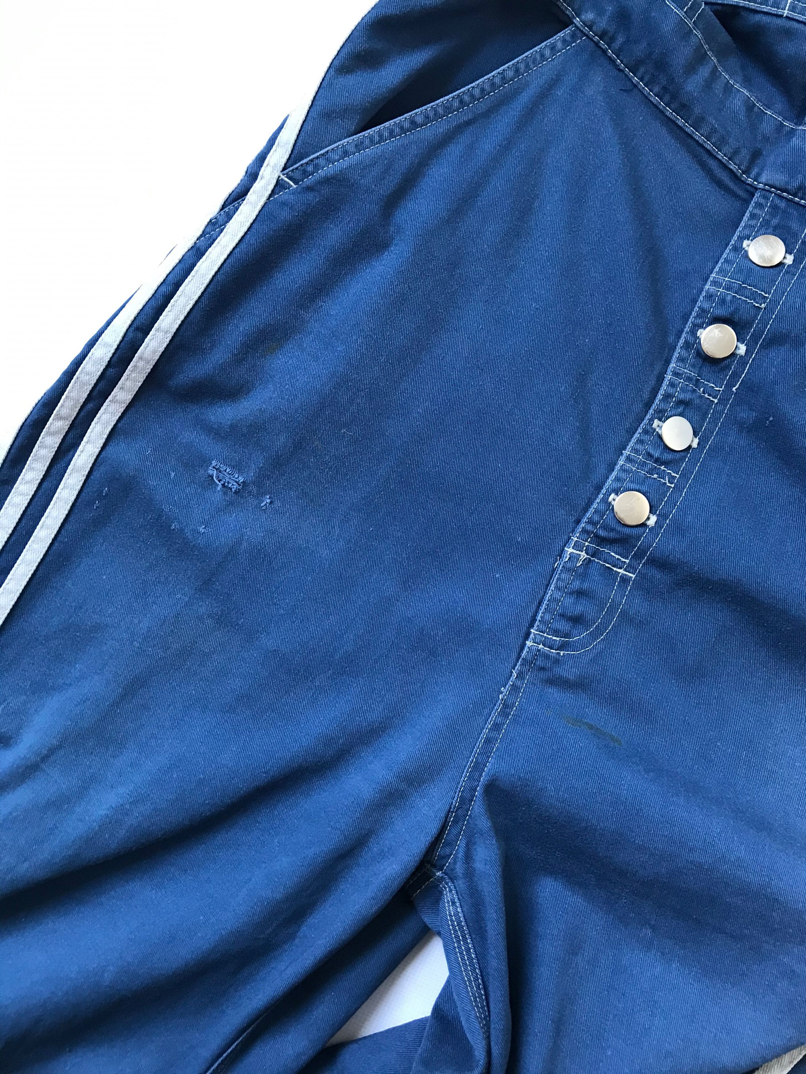 Adidas RARE Vintage Adidas Overall Denim Trefoil Size US 32 / EU 48 - 12 Thumbnail