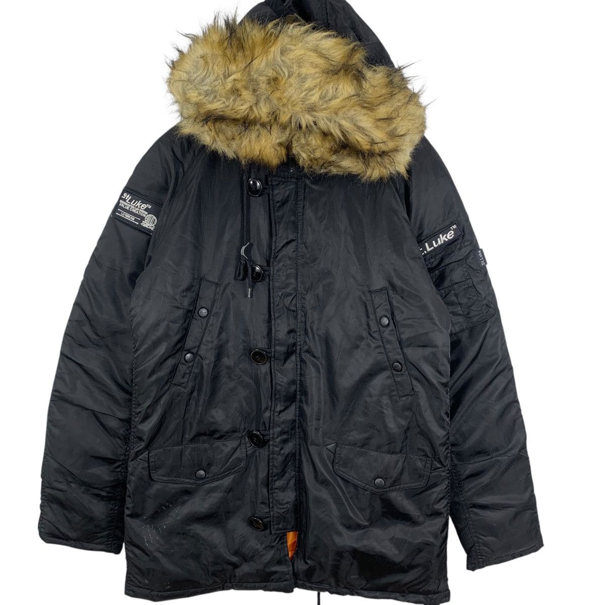 Other SAINT LUKE Faux Fur Headquarter Design Puffer Jacket Parka Size US L / EU 52-54 / 3 - 5 Thumbnail