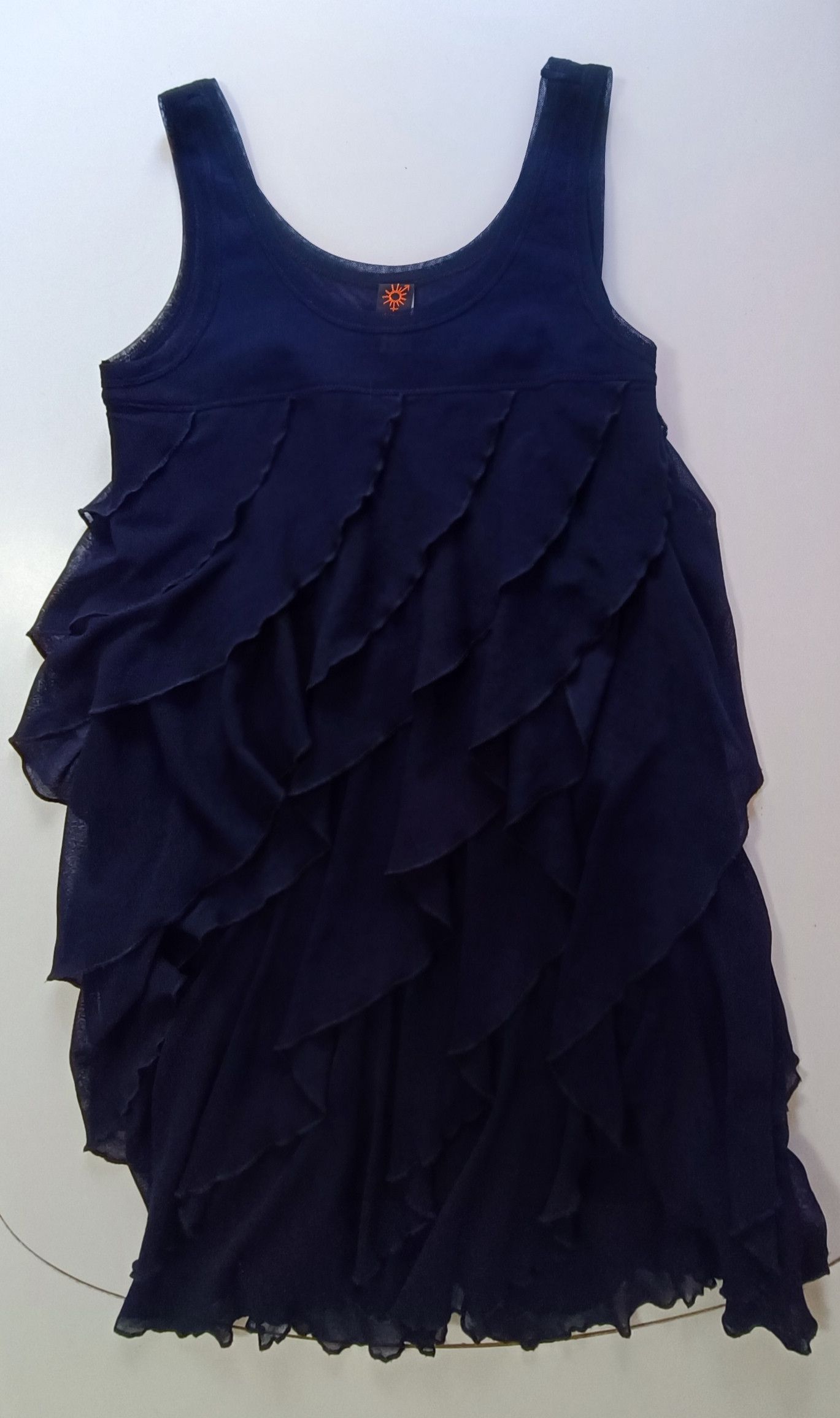 Jean Paul Gaultier 2000's _ Ruffles Tank dress Size L / US 10 / IT 46 - 10 Thumbnail