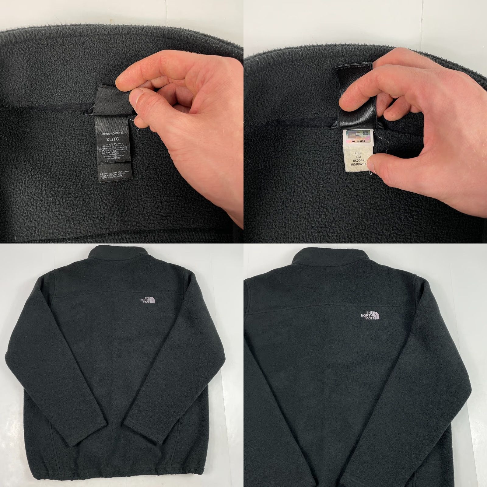 The North Face The North Face Jacket Mens XL Gray Flashdry Fleece Full Zip Hiking Ski Size US XL / EU 56 / 4 - 8 Thumbnail