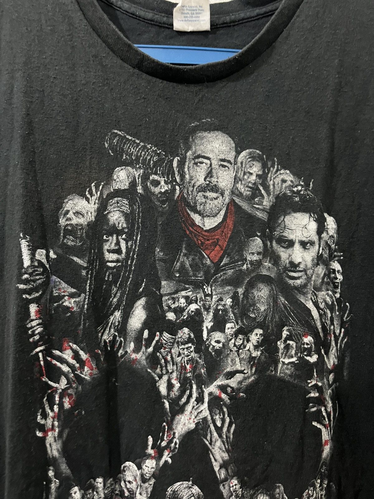 Vintage Custom Oversized Tank A Walking Dead Horror Thriller Movie Size US XXL / EU 58 / 5 - 4 Thumbnail