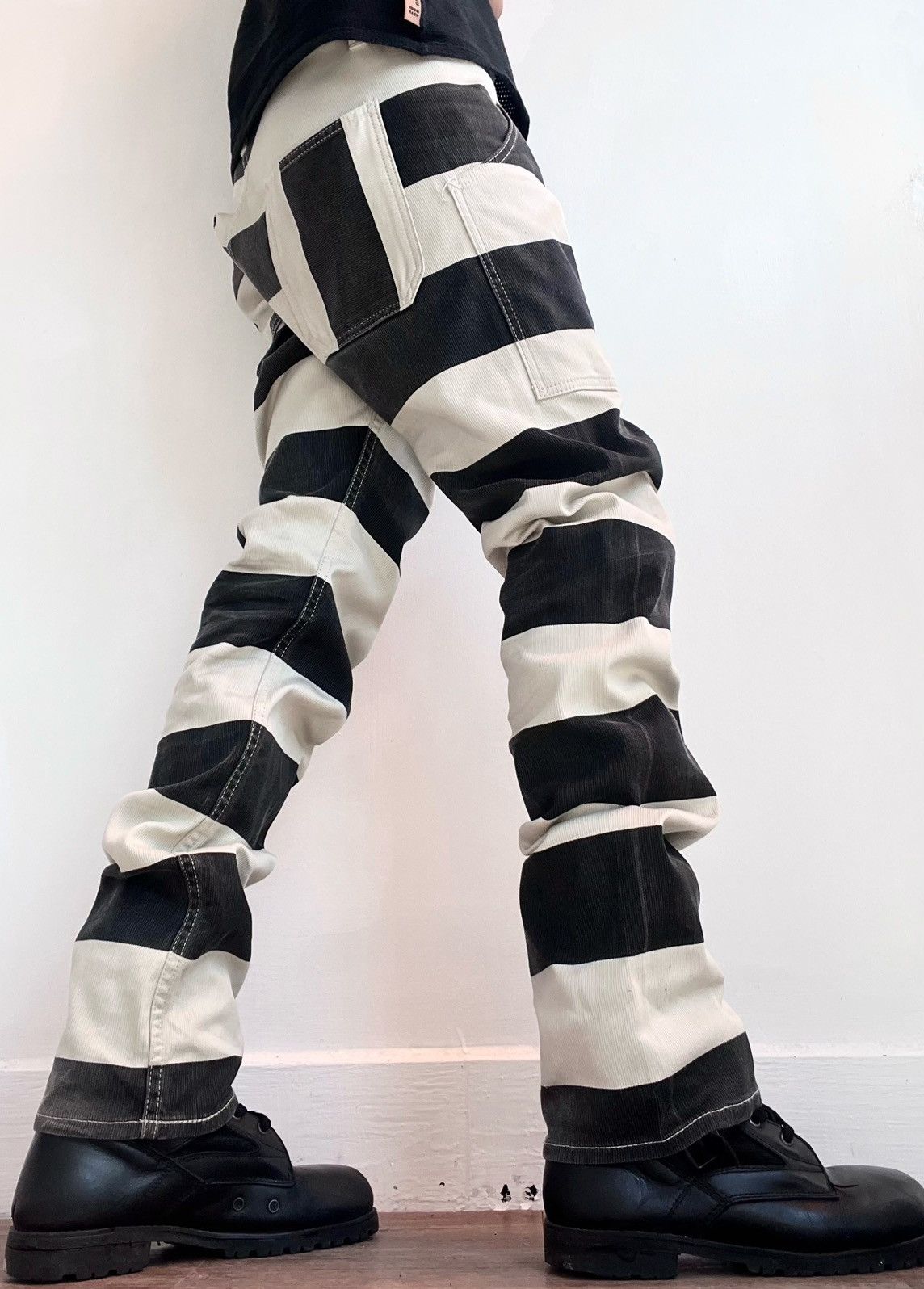 Vintage Vintage Road Runner Stripped Jeans Size US 32 / EU 48 - 4 Thumbnail