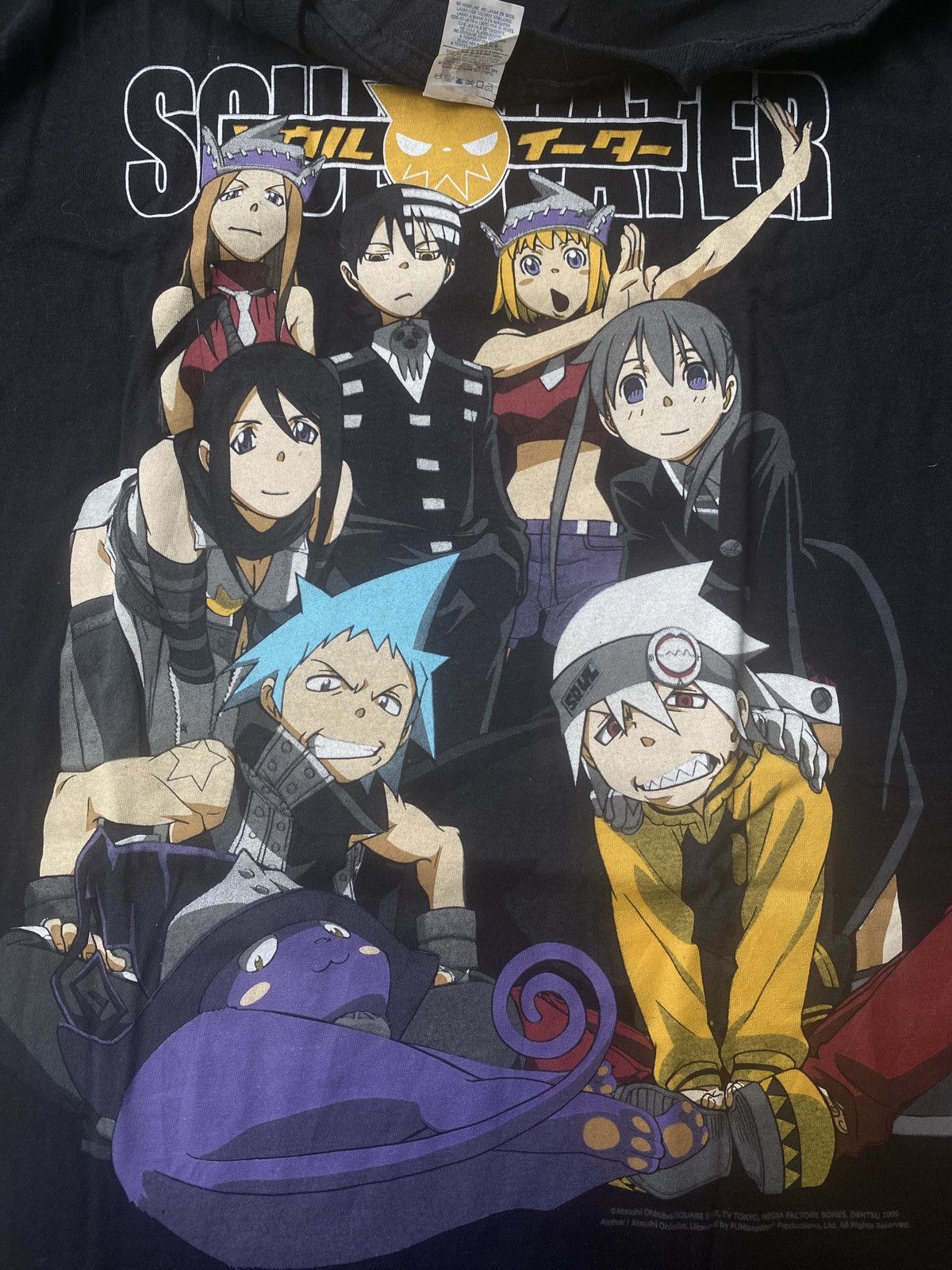 Anime Vintage Soul Eater Anime Graphic Tee (2009) – Optima Tag Size US M / EU 48-50 / 2 - 2 Thumbnail