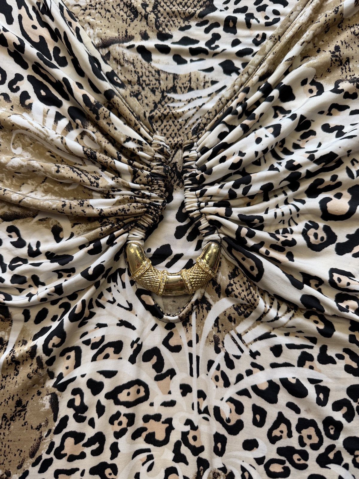 Roberto Cavalli Roberto Cavalli Dress Leopard Women Size M Size M / US 6-8 / IT 42-44 - 4 Thumbnail