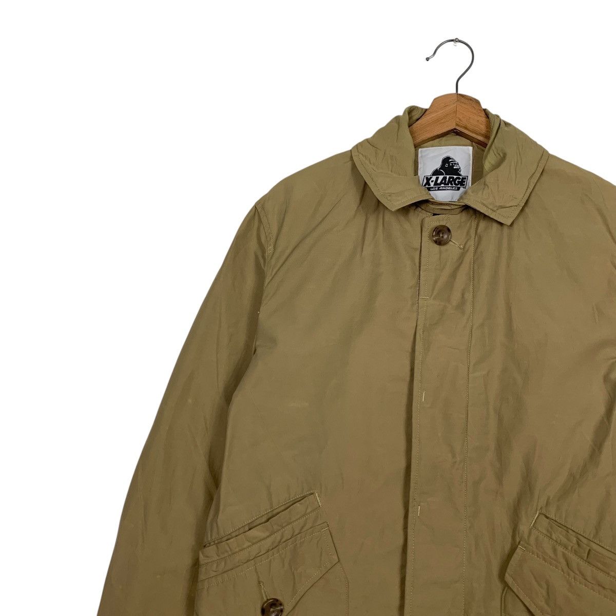 Xlarge X-LARGE Los Angeles Sample Button Coat Jacket #2774-C125 Size US M / EU 48-50 / 2 - 3 Thumbnail