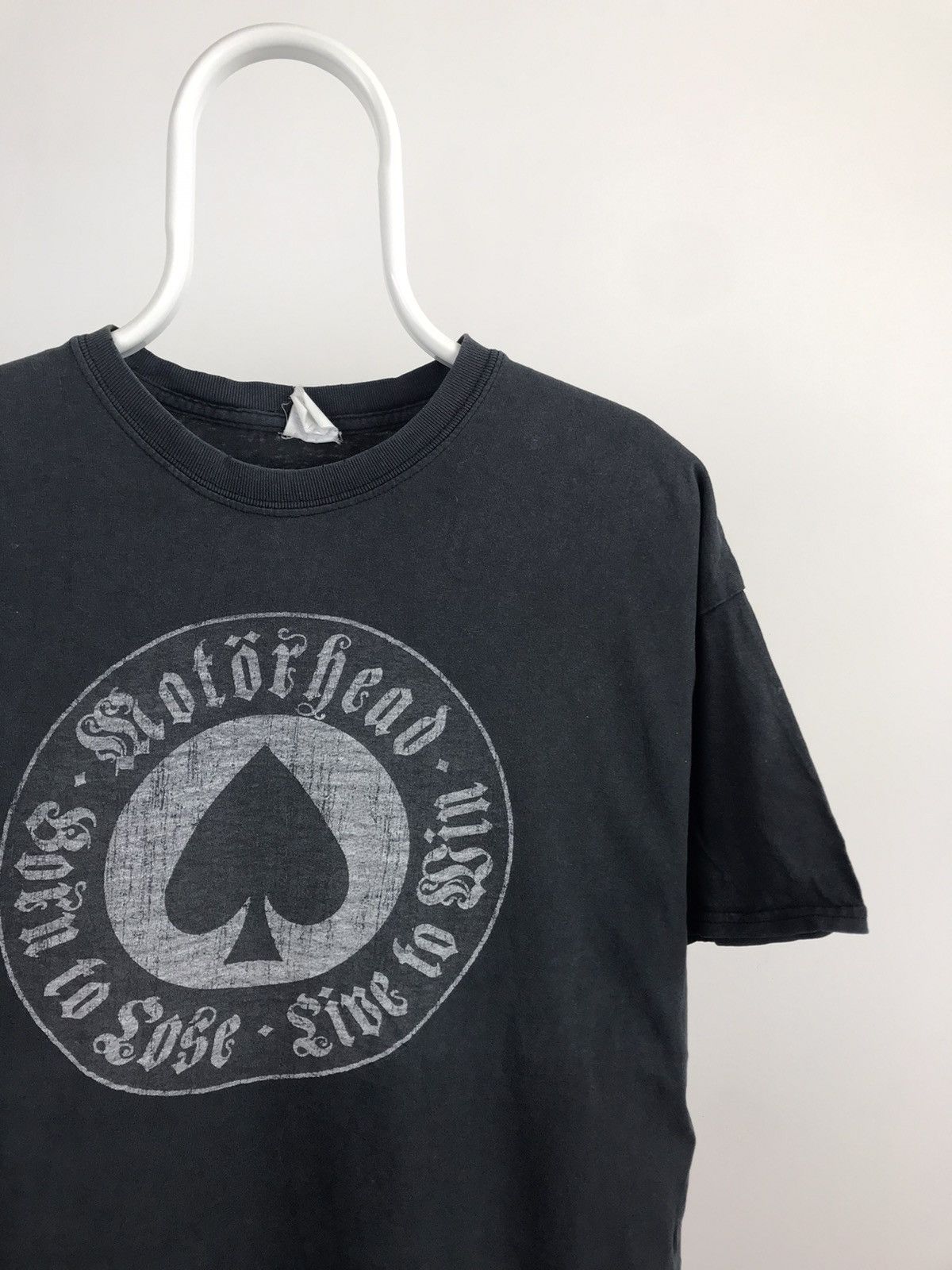 Band Tees Vintage Motörhead Faded Distressed Big Logo Tee Size US XL / EU 56 / 4 - 2 Thumbnail