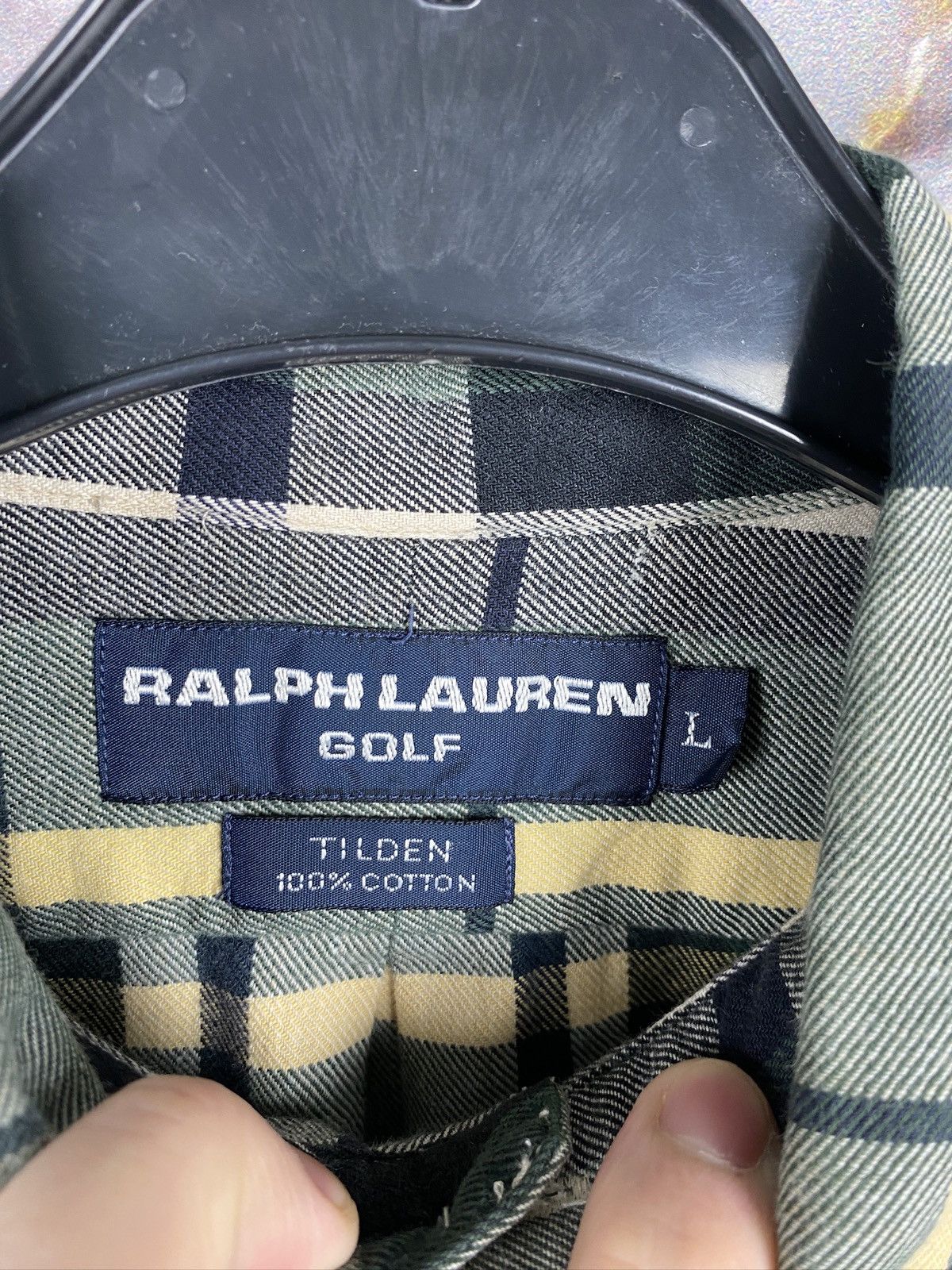 RLX Ralph Lauren Men’s Ralph Lauren Golf Shirt Long Sleeve Button Up Size L Size US L / EU 52-54 / 3 - 7 Thumbnail
