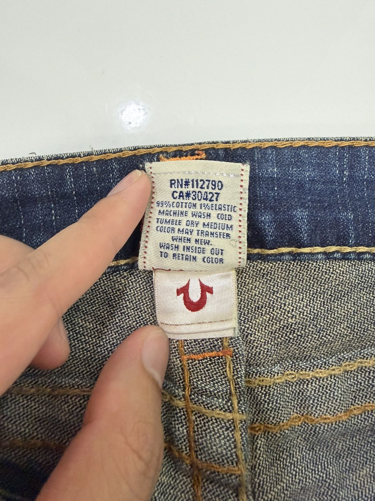 True Religion SUPER RARE‼️VINTAGE True Religion Skinny Jeans Seditionaries Size 24" / US 00 / IT 34 - 9 Thumbnail