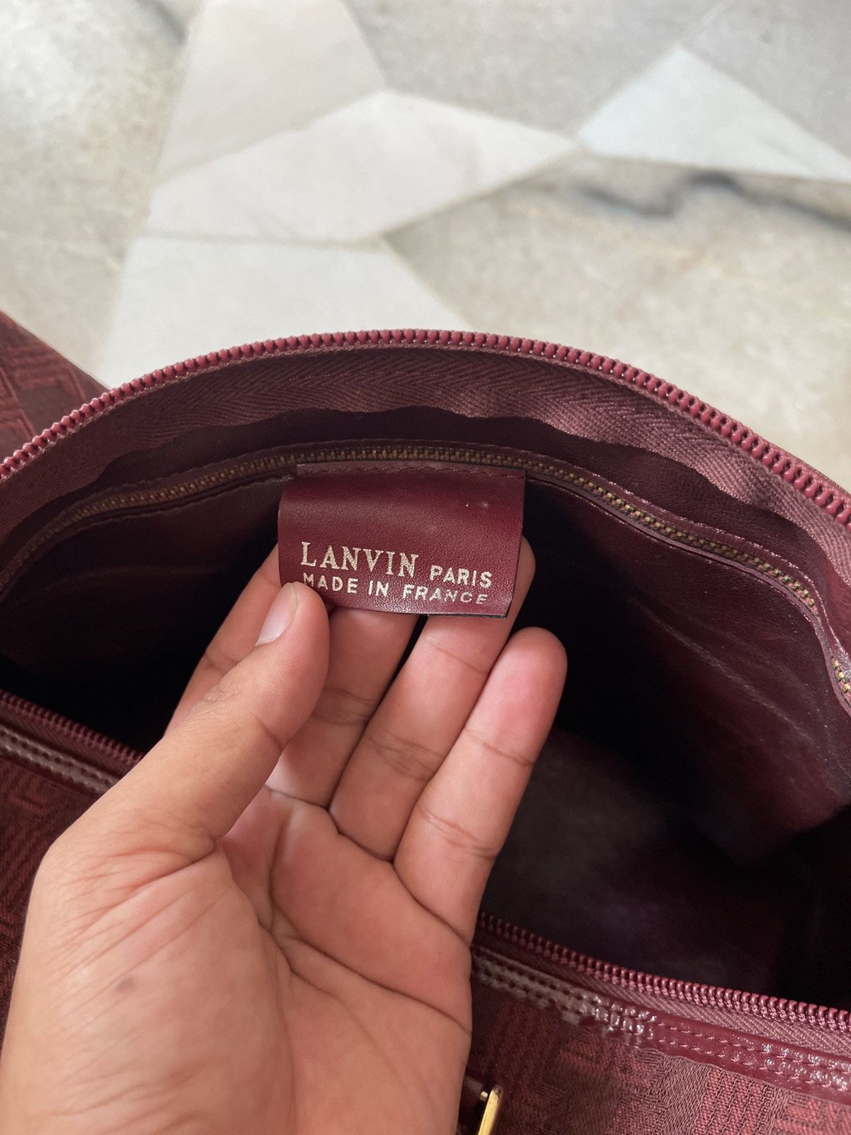 Lanvin 80s Lanvin Boston Bag Size ONE SIZE - 19 Thumbnail