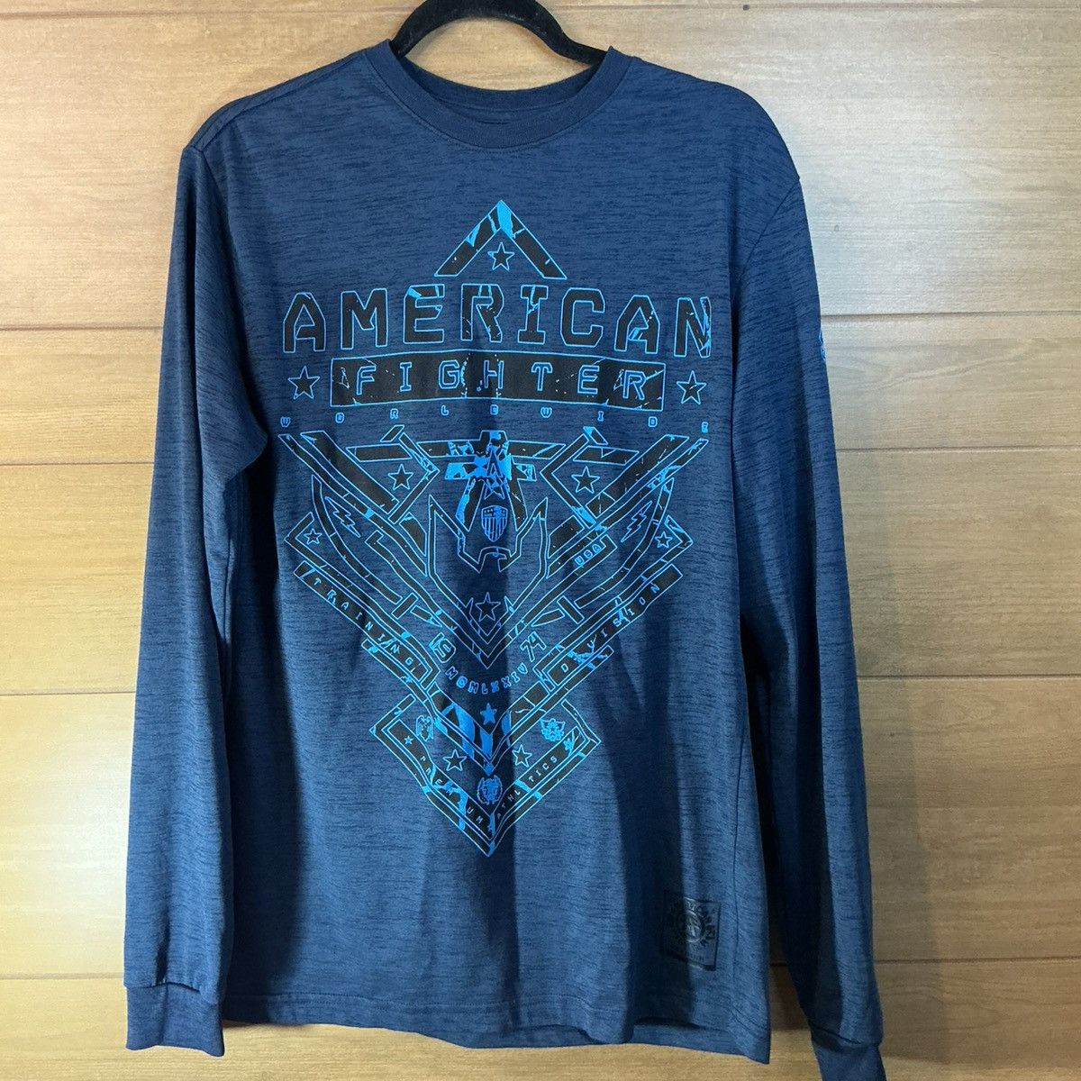 Other American Fighter Long Sleeve Shirt Men’s Med Blue MMA Style Size US M / EU 48-50 / 2 - 1 Thumbnail