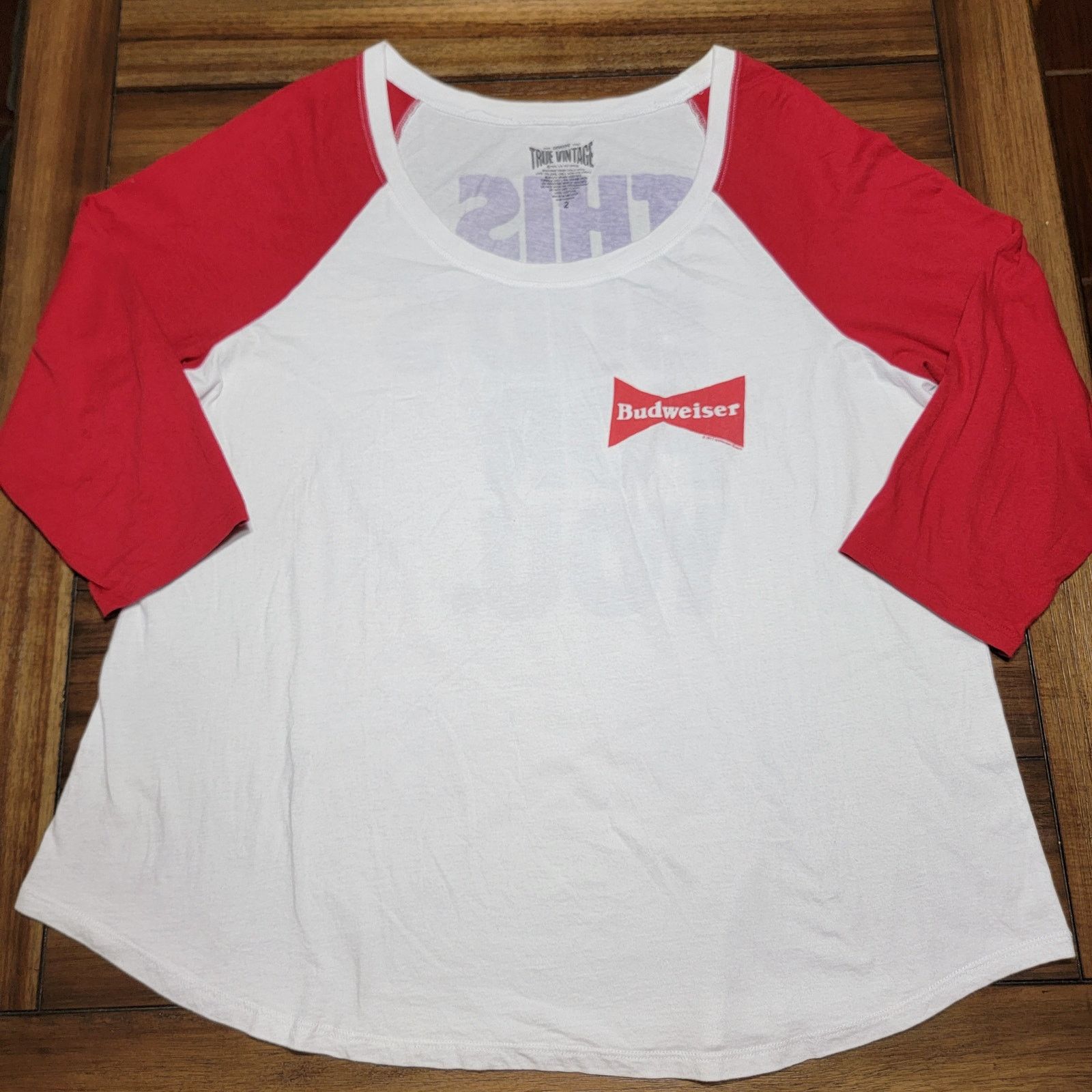 Other True Vintage Budweiser Tee "This Buds For You"- Size 2 (2XL) Size XXL / US 16-18 / IT 52-54 - 3 Thumbnail