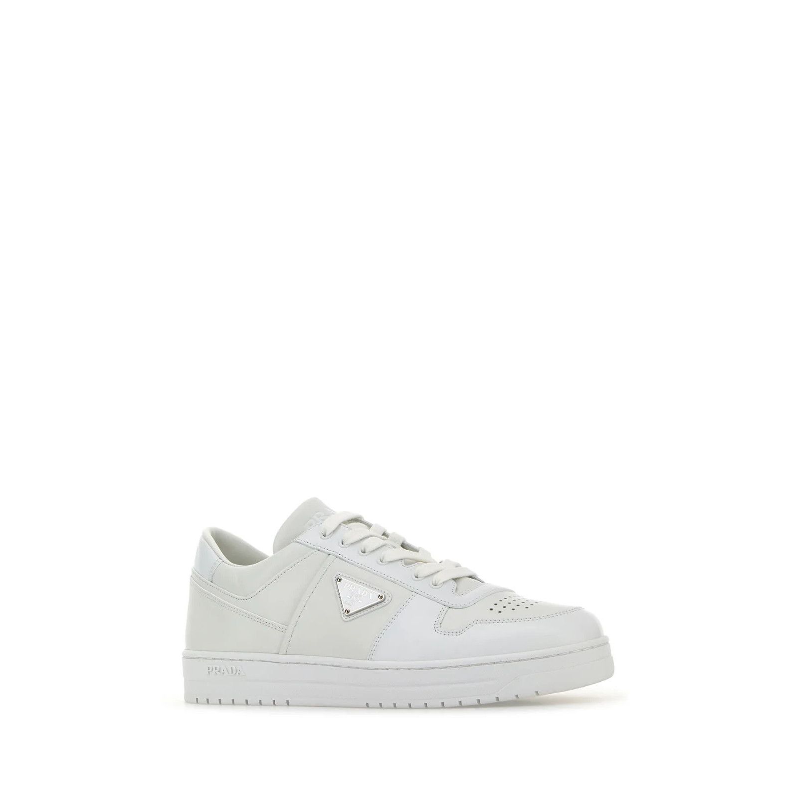 Prada PRADA Downtown White Leather Sneakers New And Authentic (Men Size US 8.5 / EU 41-42 - 2 Thumbnail