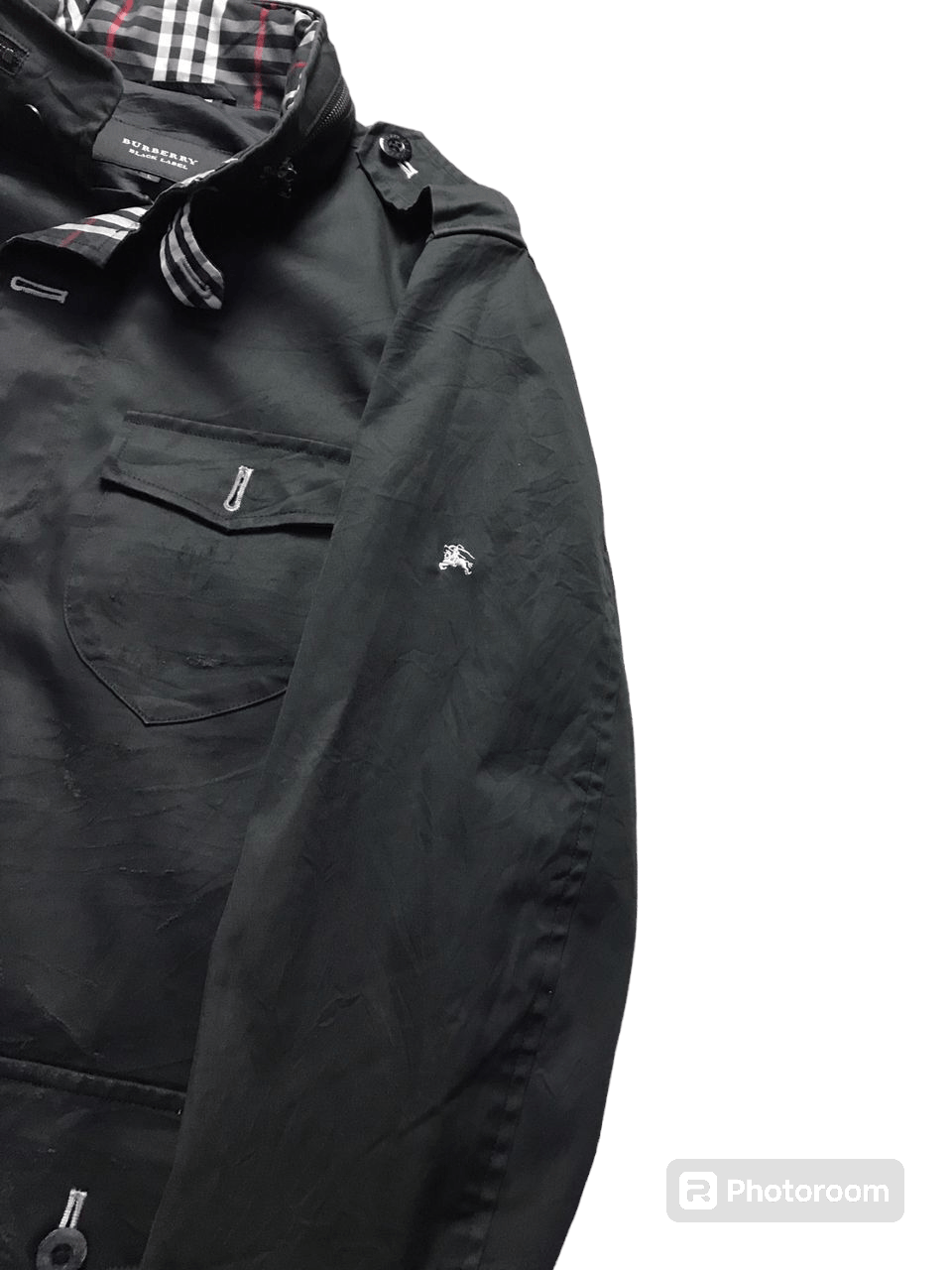 Burberry × Vintage Vintage Burberry Black Size US L / EU 52-54 / 3 - 6 Thumbnail