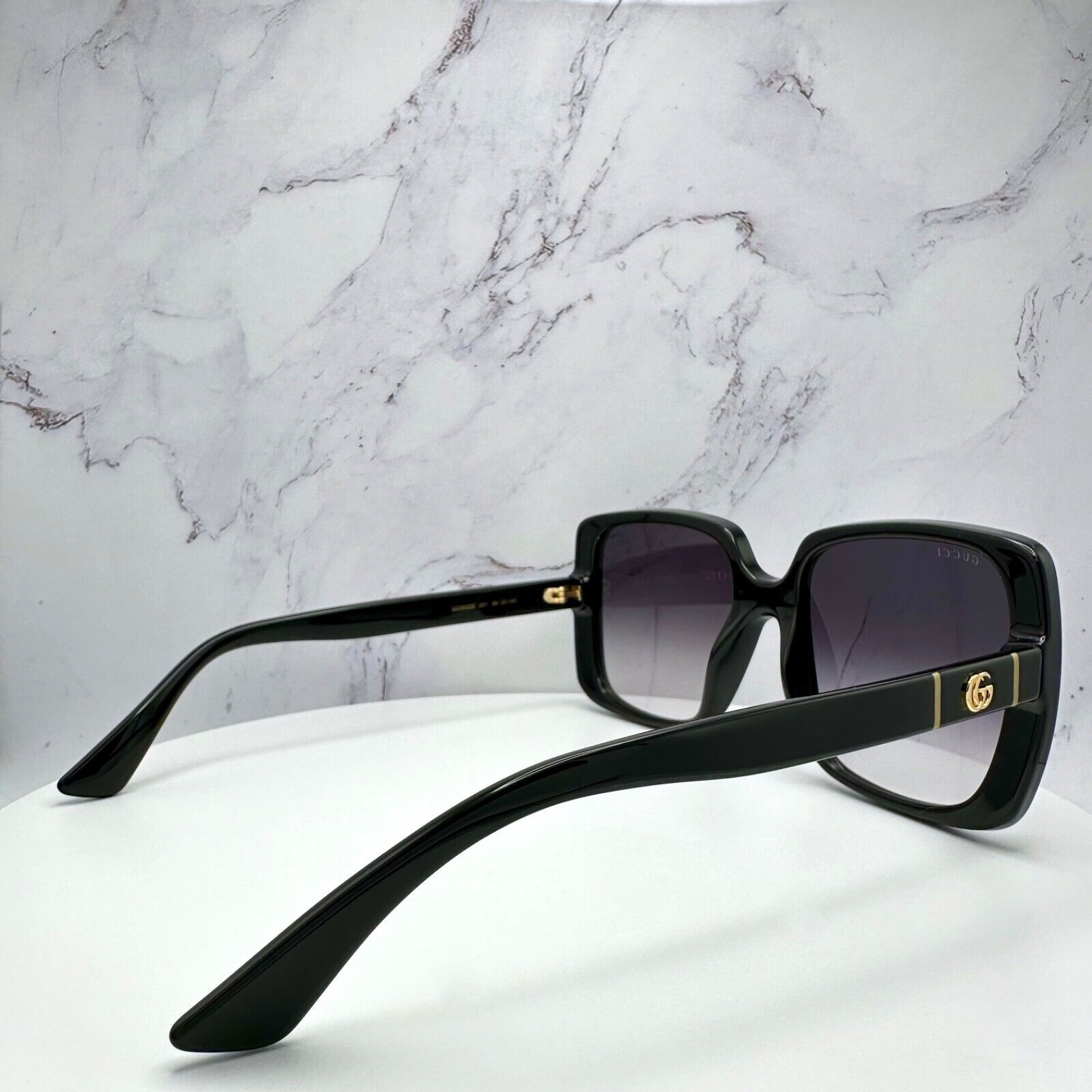 Gucci New Gucci Sunglasses Black Square Size ONE SIZE - 15 Thumbnail