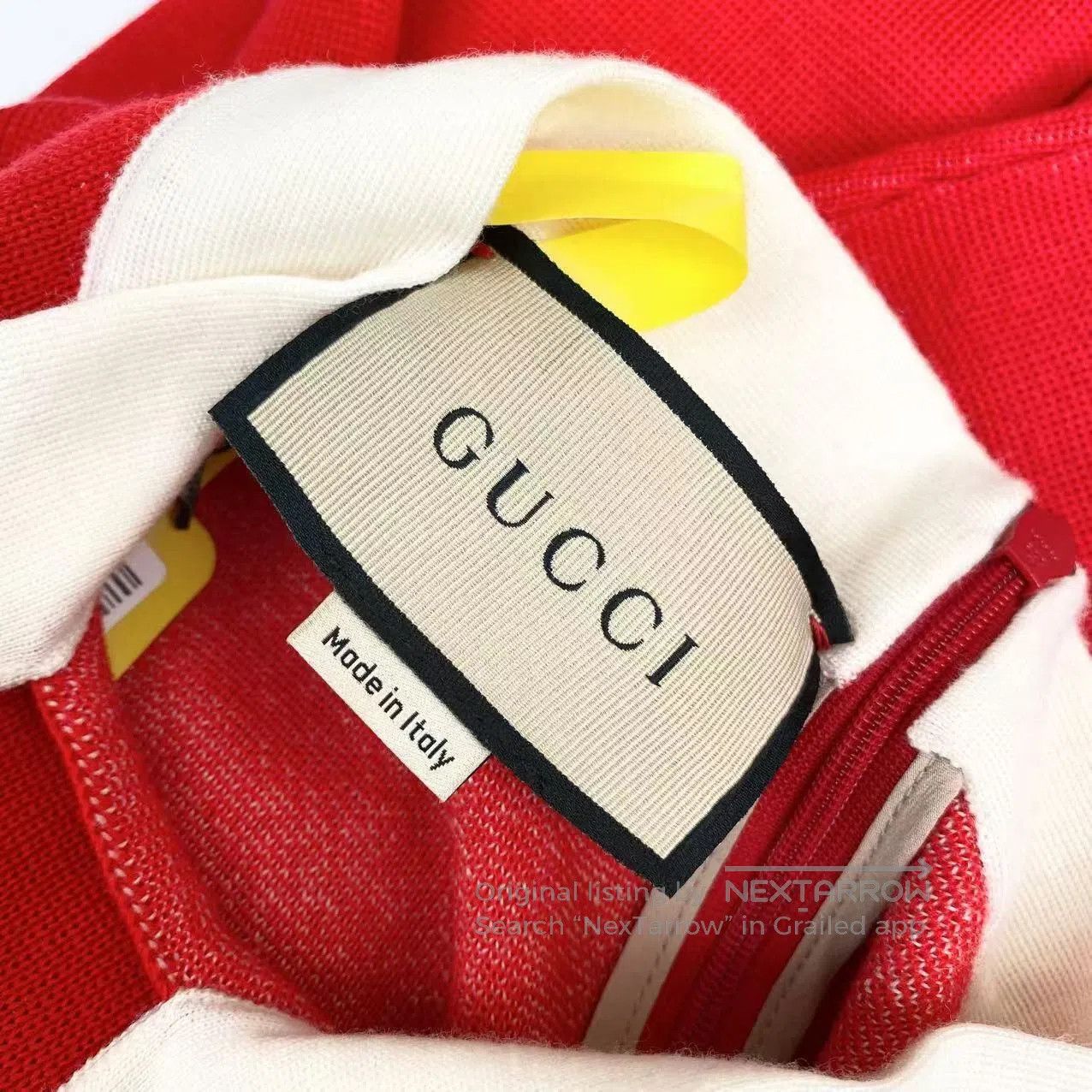Gucci Guicci Double G puff sleeve bow sweater| Size S / US 4 / IT 40 - 4 Thumbnail