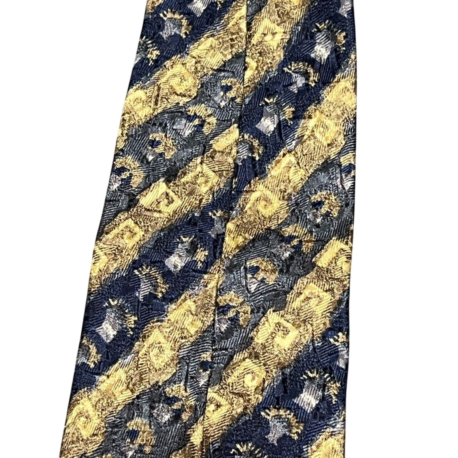 Ermenegildo Zegna ERMENEGILDO ZEGNA Men's 100% Silk Necktie ITALY Luxury EUC Size ONE SIZE - 7 Thumbnail